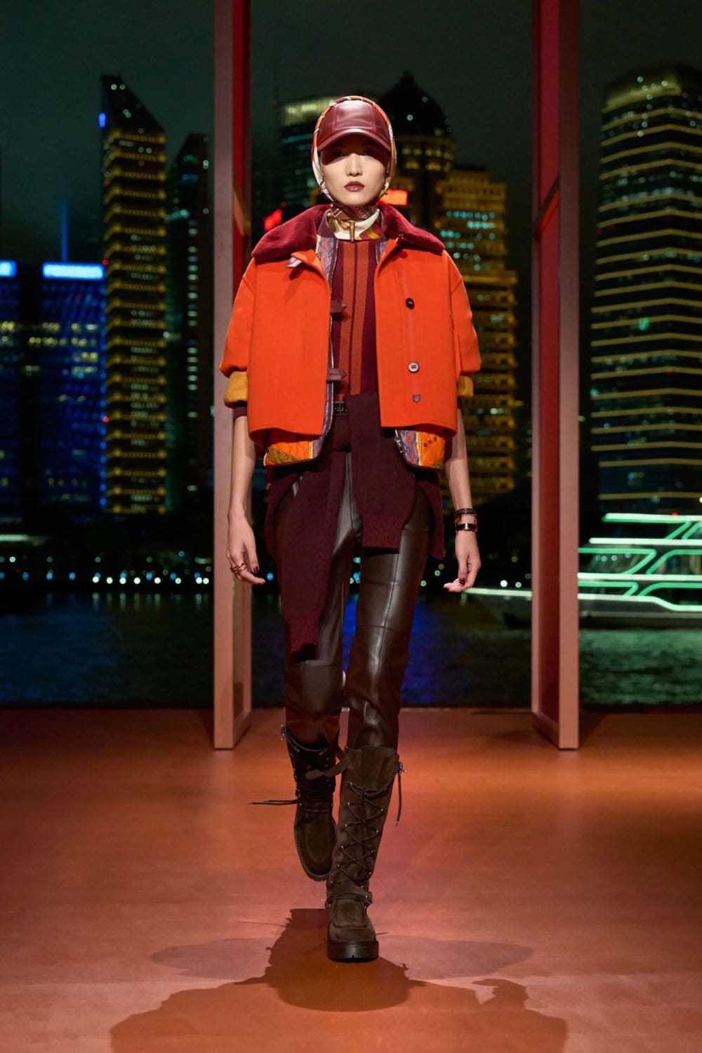 Hermes Autunno Inverno 2025 Shanghai Runway Magazine (30)