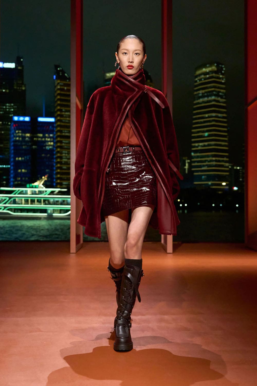 Hermes Autunno Inverno 2025 Shanghai Runway Magazine (32)