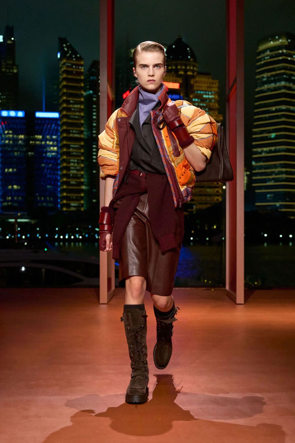 Hermes Autunno Inverno 2025 Shanghai Runway Magazine (36)