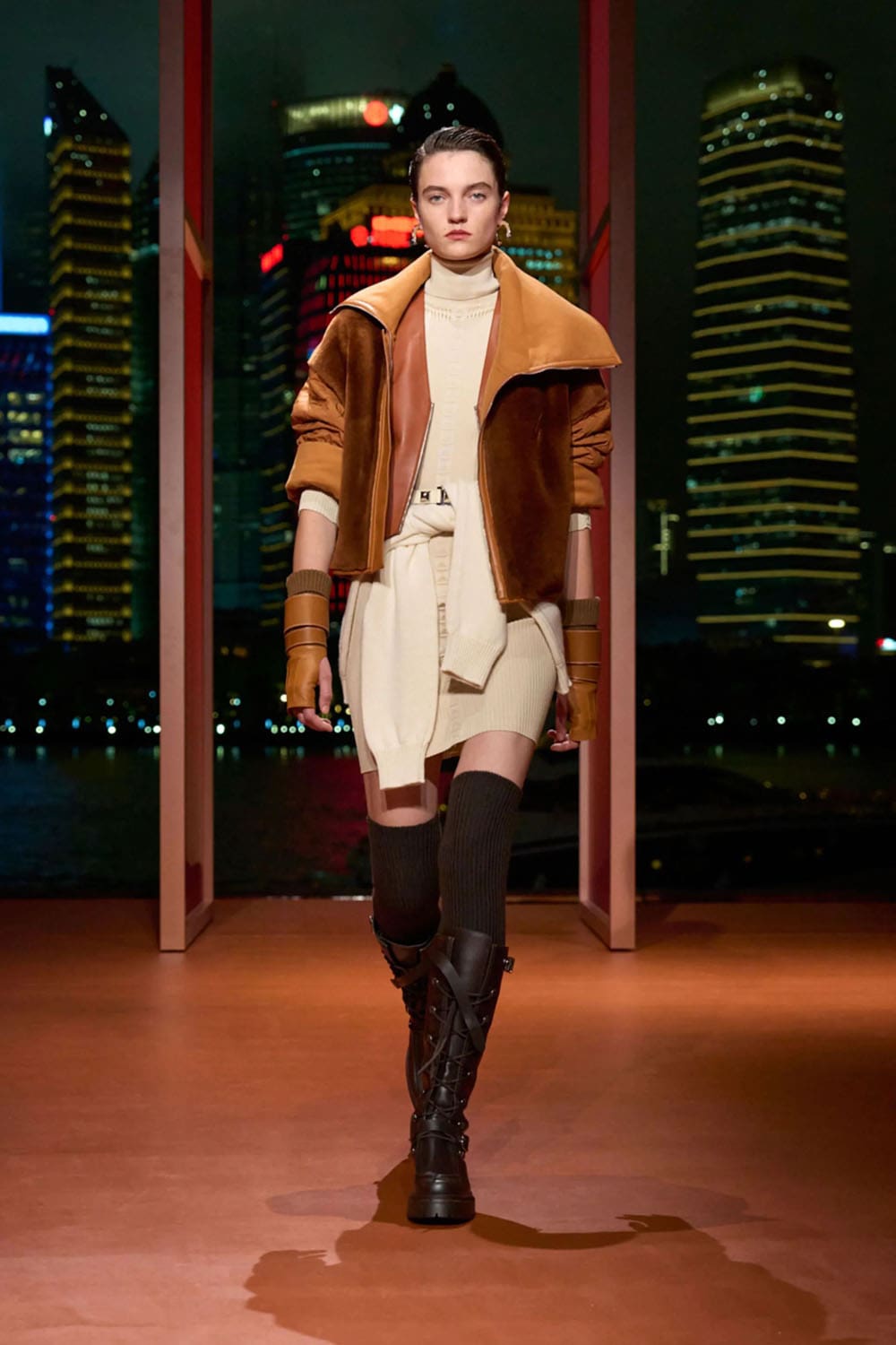Hermes Autunno Inverno 2025 Shanghai Runway Magazine (39)