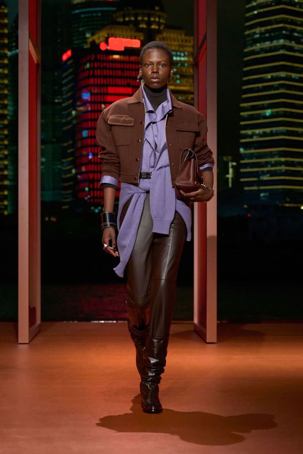 Hermes Autunno Inverno 2025 Shanghai Runway Magazine (6)