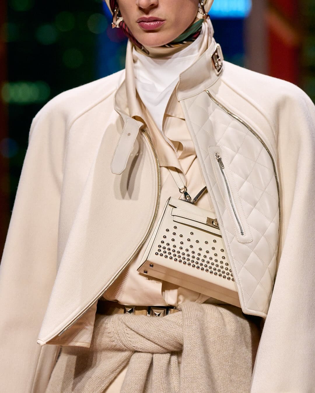 Hermes Autunno Inverno 2025 Shanghai Runway Dettagli della rivista (5)