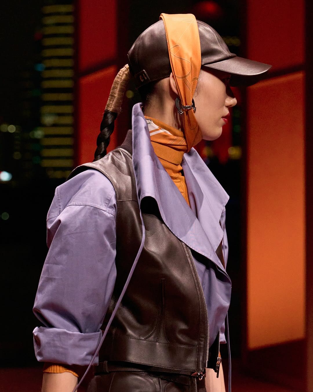 Hermes Autunno Inverno 2025 Shanghai Runway Dettagli della rivista (7)