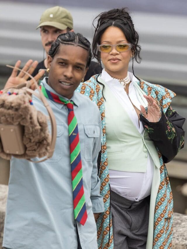 Rihanna e A$AP Rocky alla Dior Estate 2026