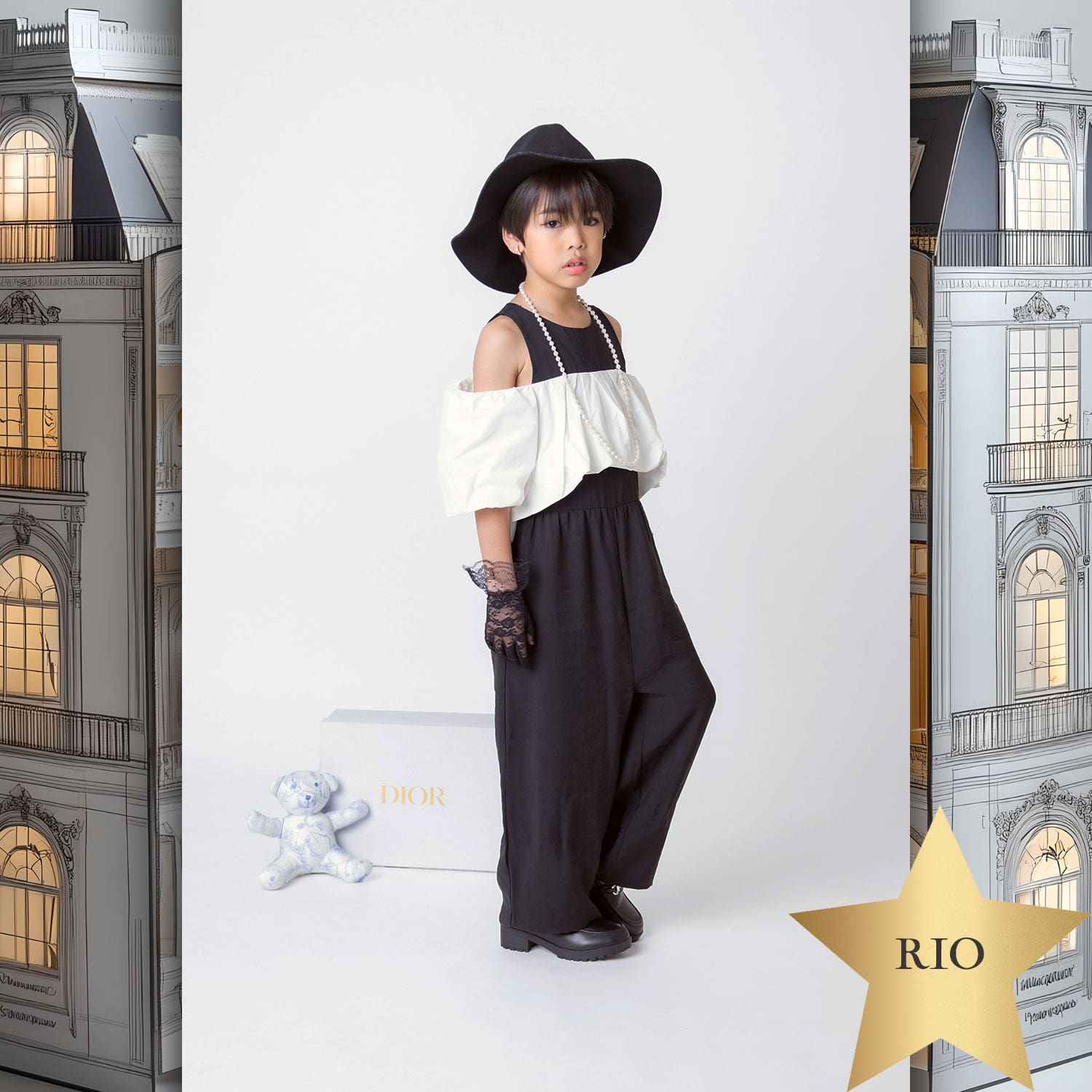 014 キッズ時計音 Runway 雑誌ワールドキッズオーディション2025 Vol04