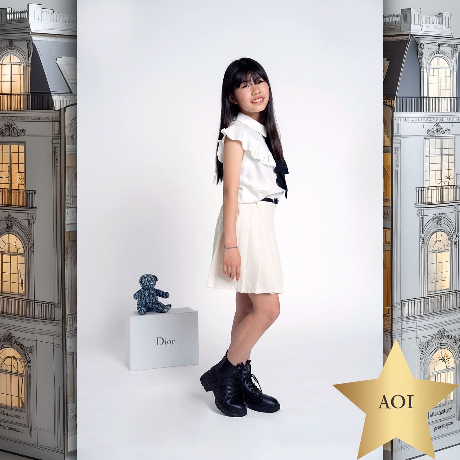 020 キッズ時計音 Runway 雑誌ワールドキッズオーディション2025 Vol04