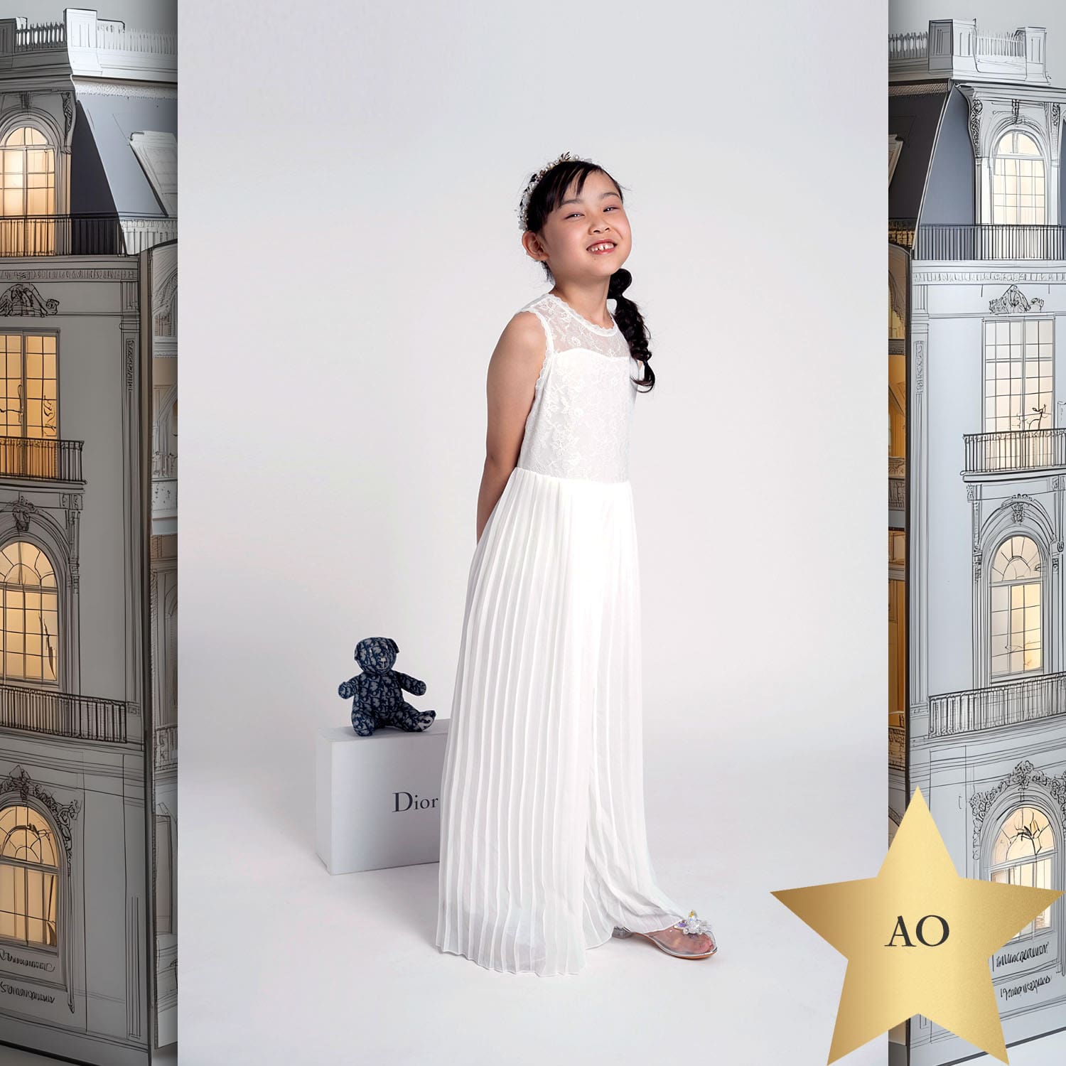033 キッズ時計音 Runway 雑誌ワールドキッズオーディション2025 Vol04