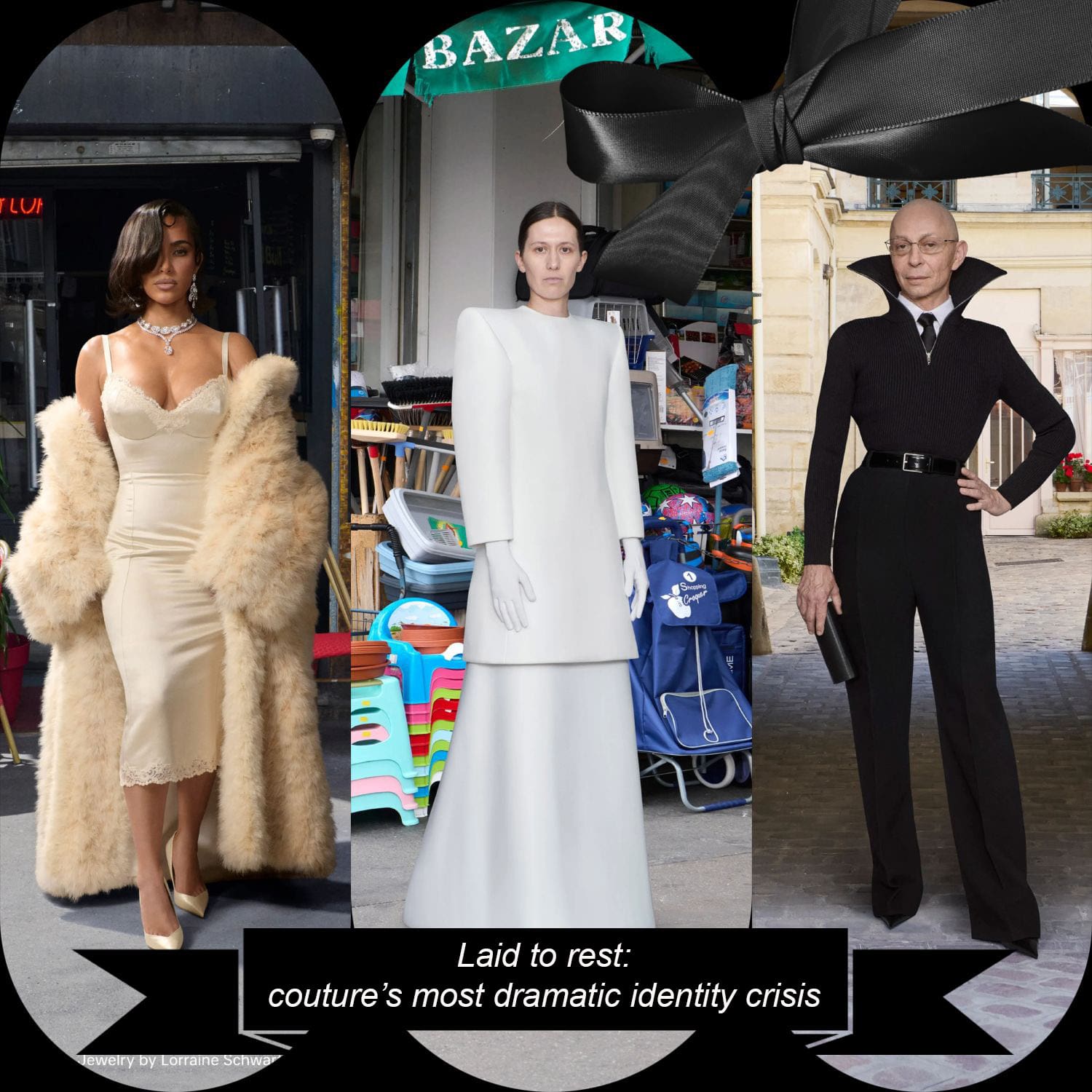 1 バレンシアガ 2025 年秋冬、2026 年オートクチュール最後のデムナ ショー Runway 雑誌