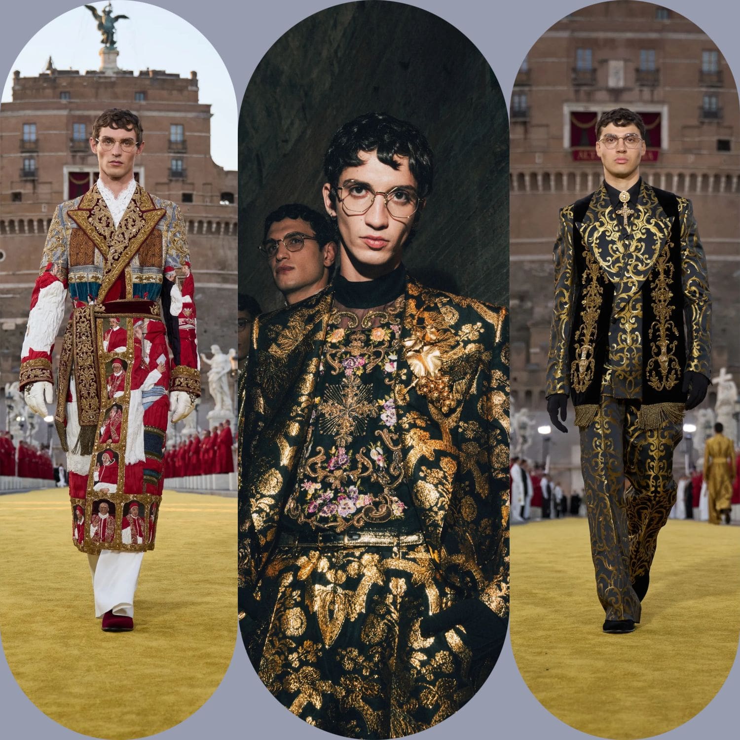 2 Dolce Gabbana Alta Sartoria 2025 罗马 Runway 杂志