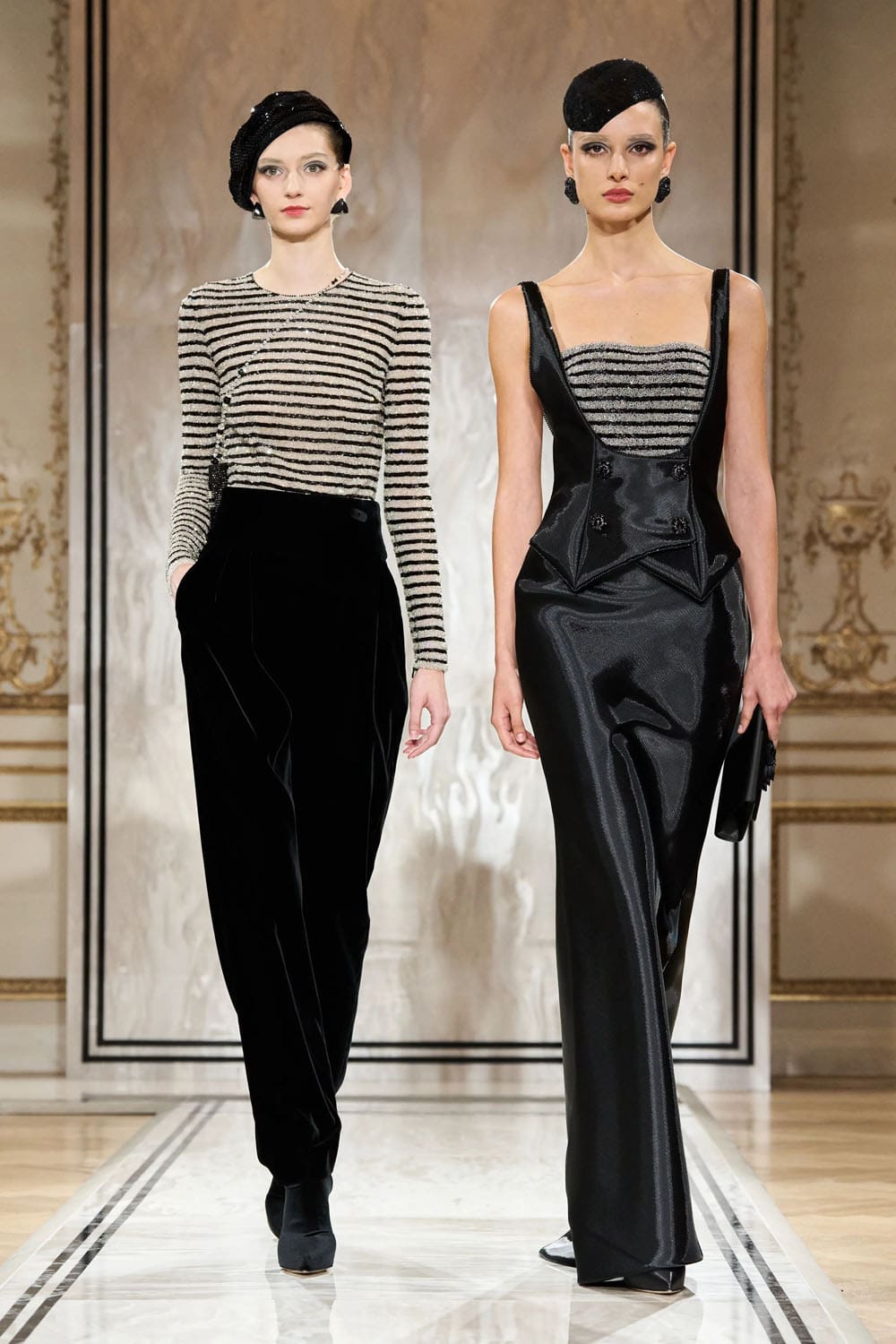 Armani Privè Autunno Inverno 2025 2026 Haute Couture Runway Magazine (46)