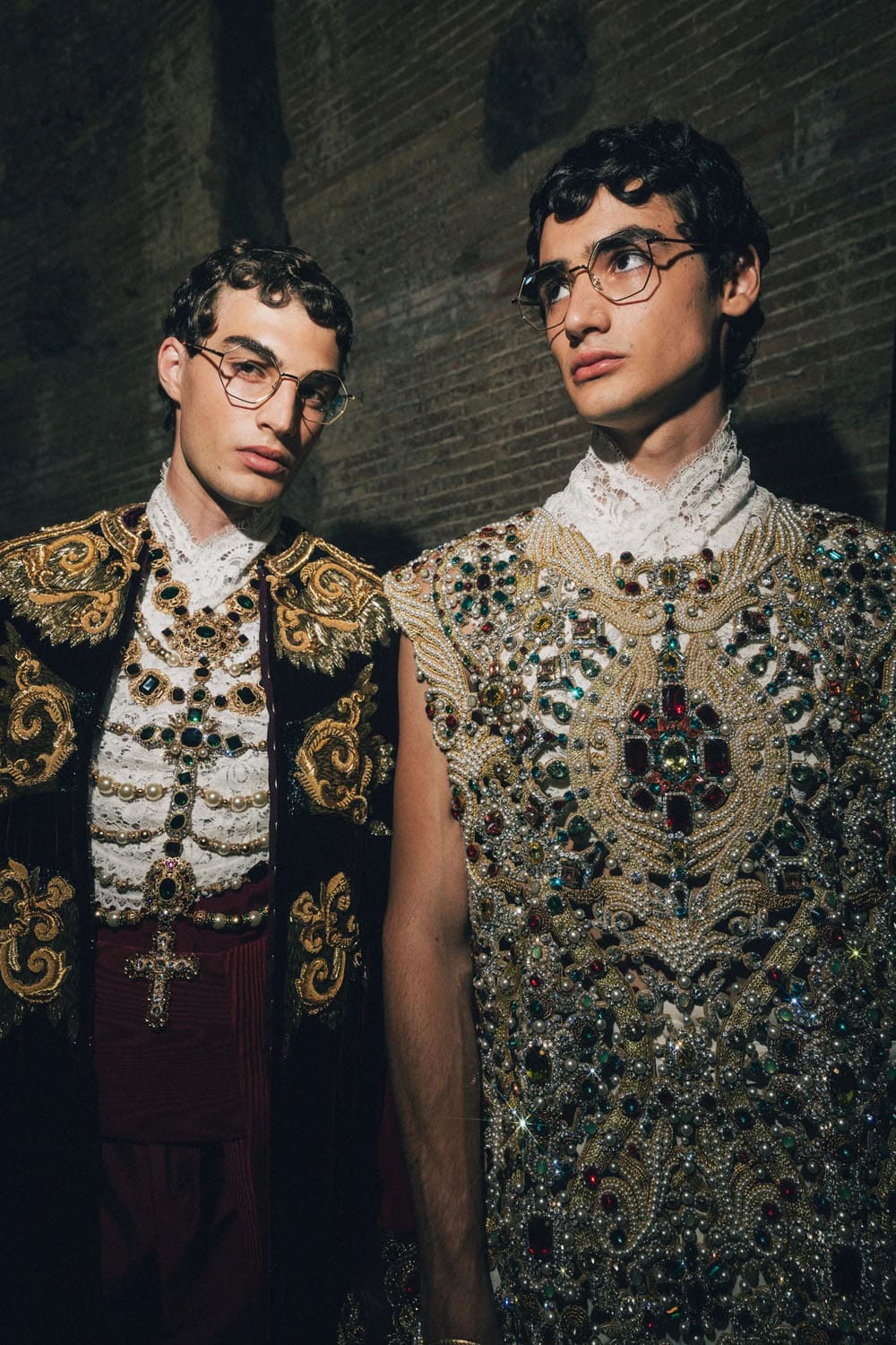 Dolce Gabbana Alta Sartoria 2025 罗马 后台 Runway 杂志(10)