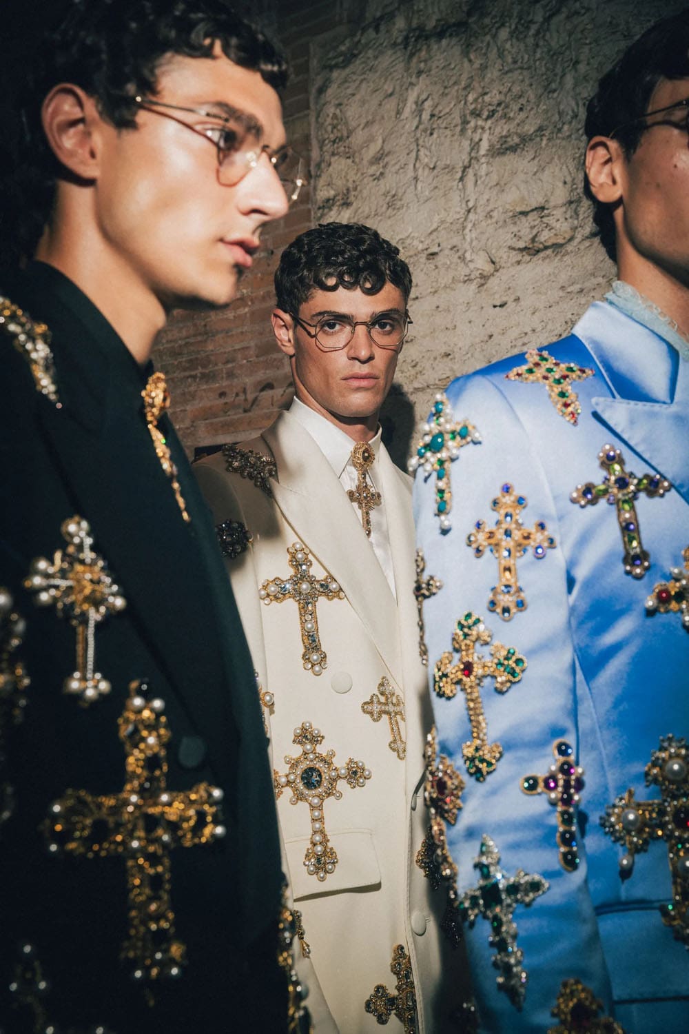 Dolce Gabbana Alta Sartoria 2025 罗马 后台 Runway 杂志(3)