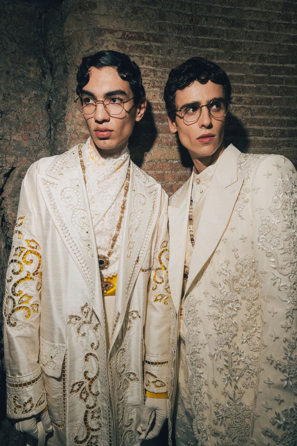 Dolce Gabbana Alta Sartoria 2025 罗马 后台 Runway 杂志(4)