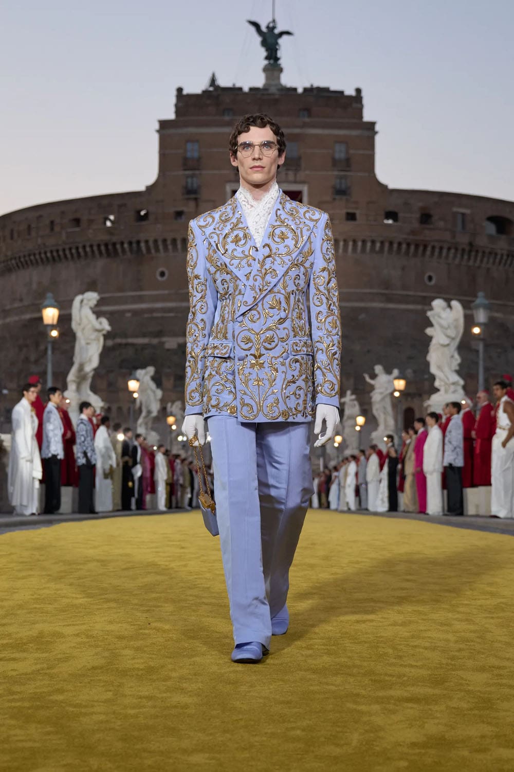Dolce Gabbana Alta Sartoria 2025 罗马 Runway 杂志(10)