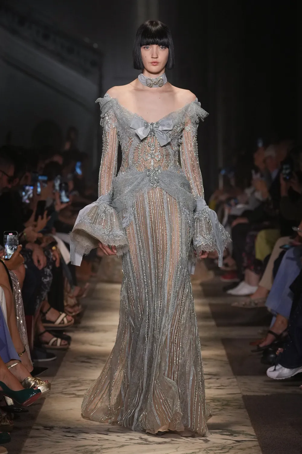 Elie Saab 2025 秋冬 2026 高级定制系列 Runway 杂志(20)