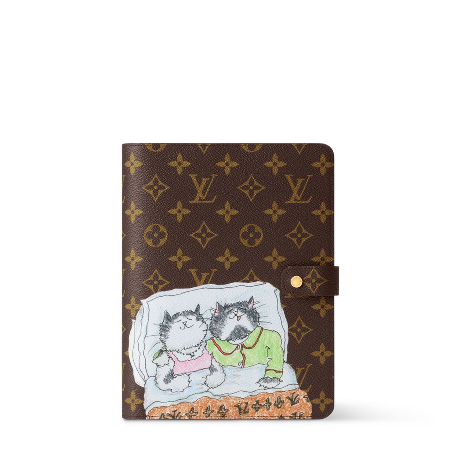 格蕾丝·柯丁顿 (Grace Coddington) 设计的 Louis Vuitton 猫 Runway 杂志(1)