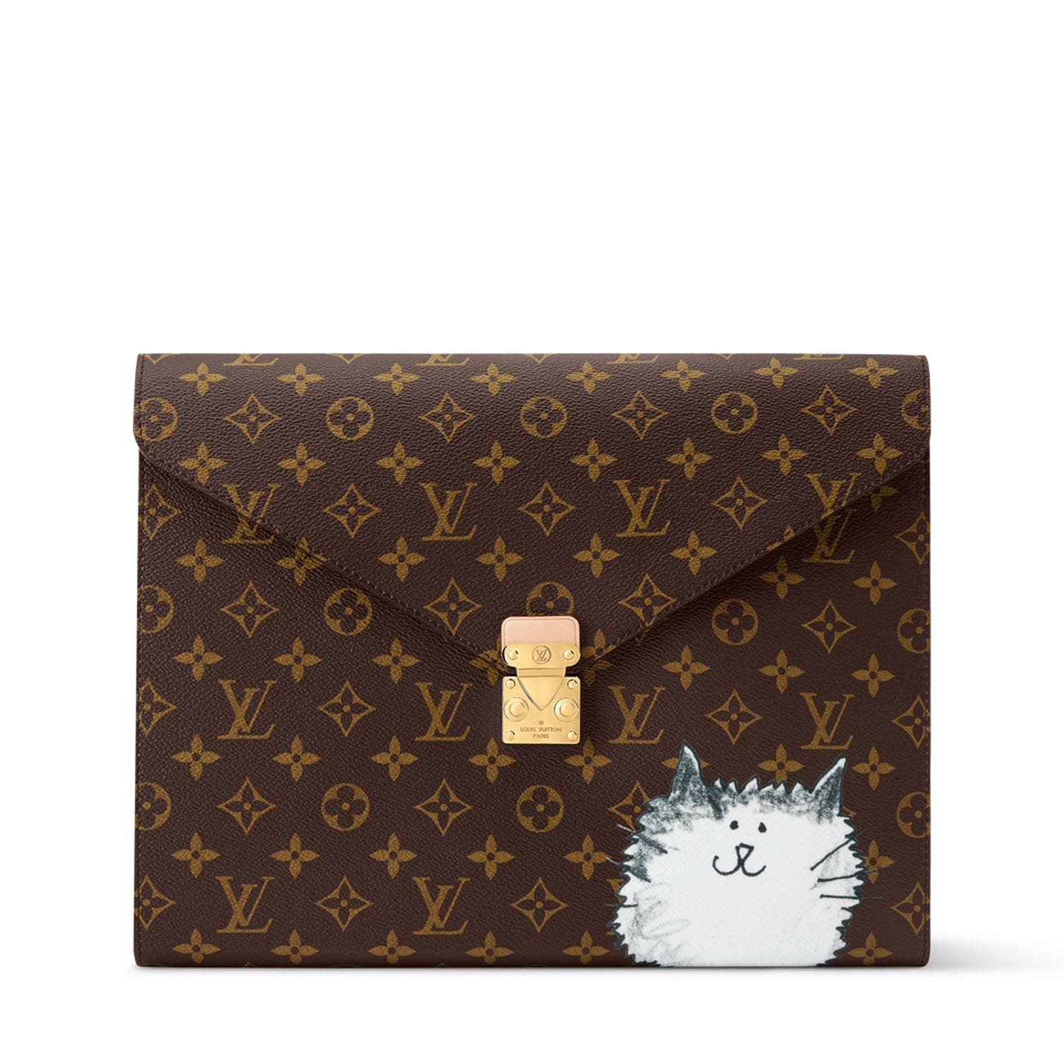 格蕾丝·柯丁顿 (Grace Coddington) 设计的 Louis Vuitton 猫 Runway 杂志(14)