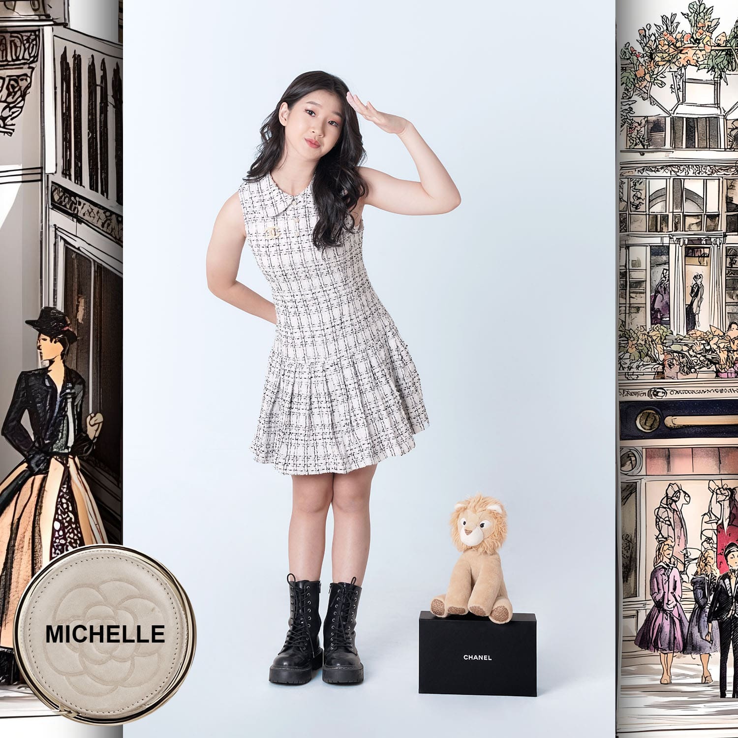 033 Kids Tokei on Runway Magazine World Kids Audition 2025 Vol05