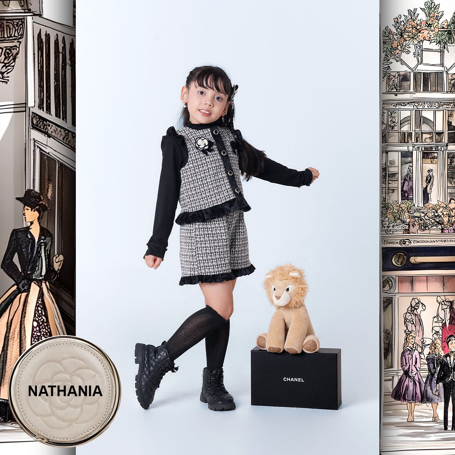 034 Kids Tokei on Runway Magazine World Kids Audition 2025 Vol05