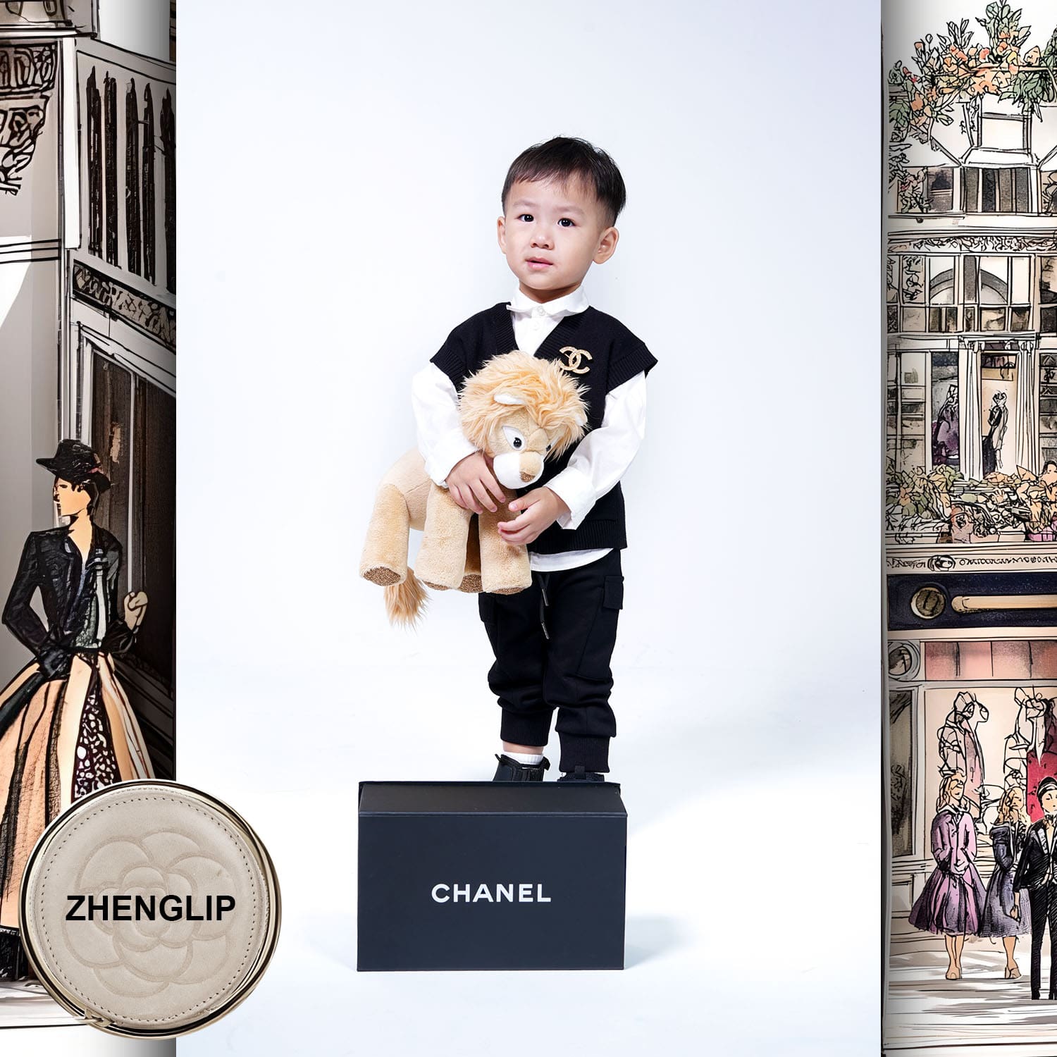 057 Kids Tokei on Runway Magazine World Kids Audition 2025 Vol05