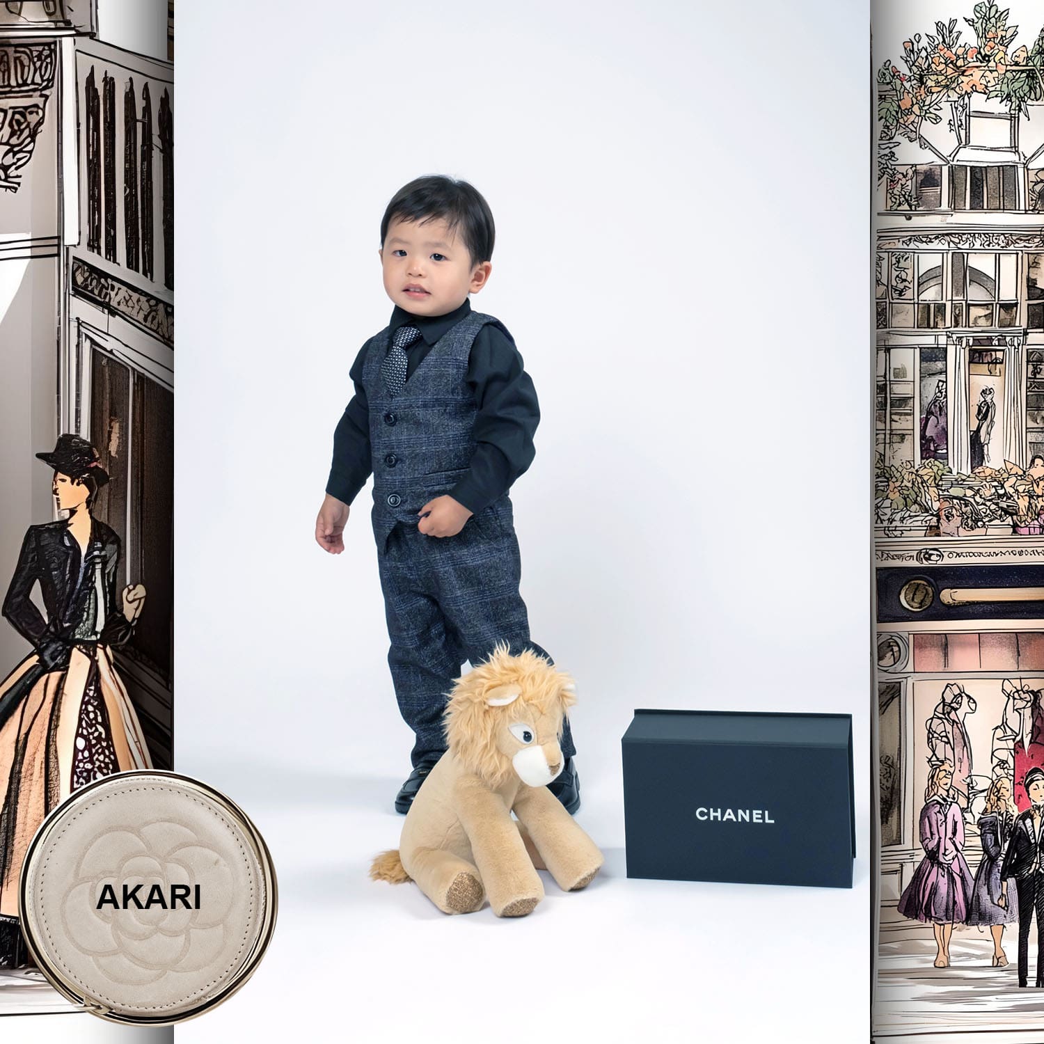083 Kids Tokei on Runway Magazine World Kids Audition 2025 Vol05