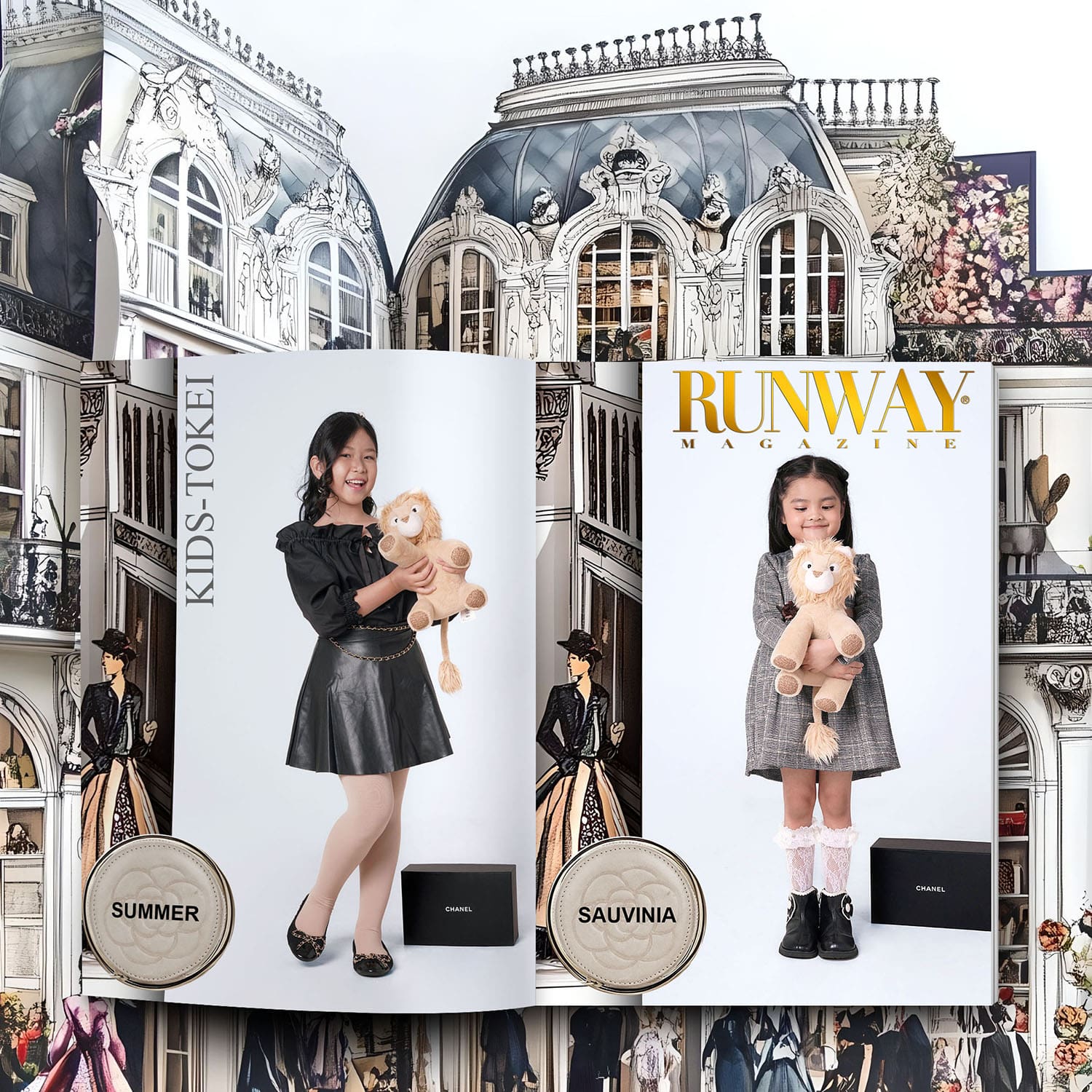 10 Kids Tokei on RUNWAY MAGAZINE World Kids Audition Vol 5 2025