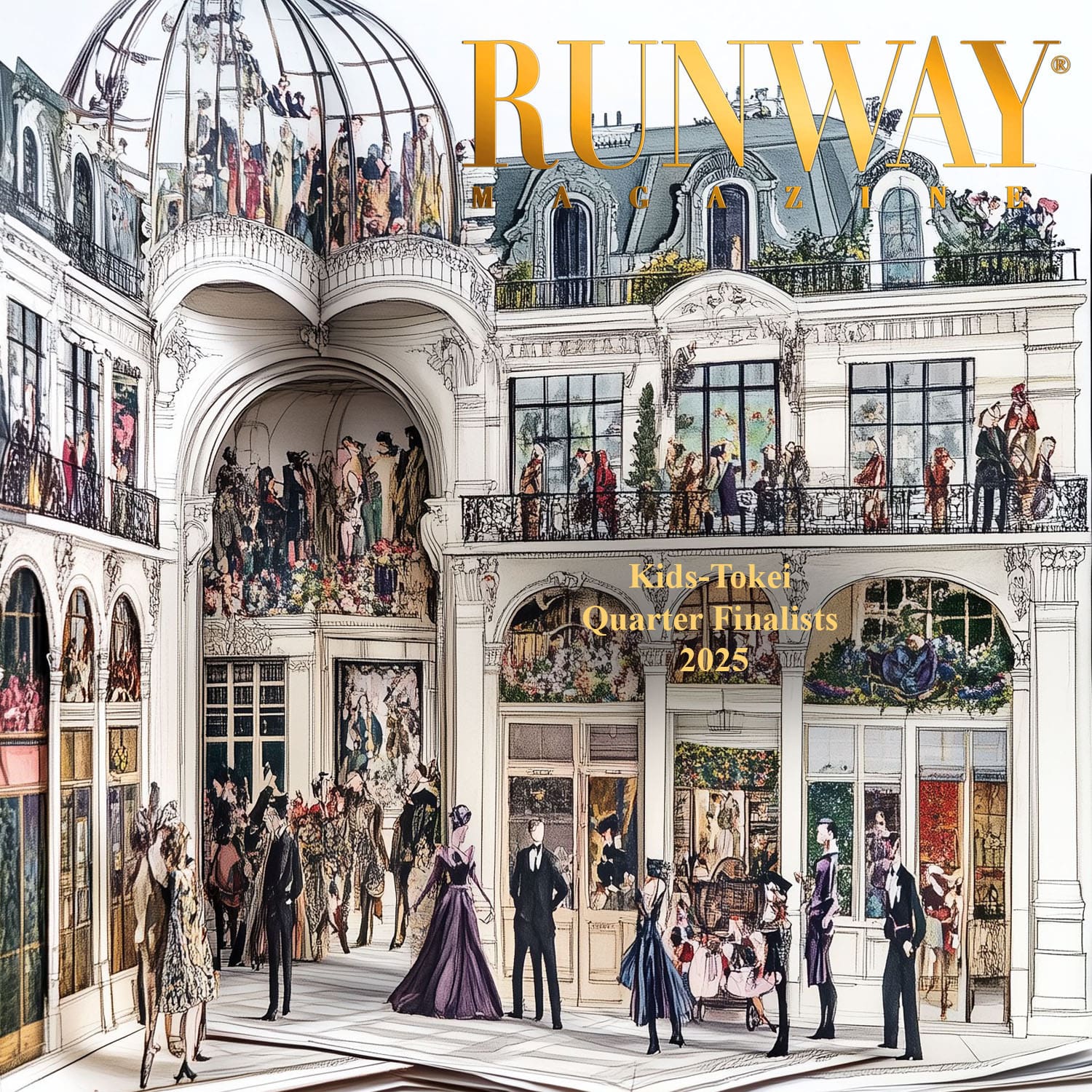 12 Kids Tokei on RUNWAY MAGAZINE World Kids Audition Vol 5 2025
