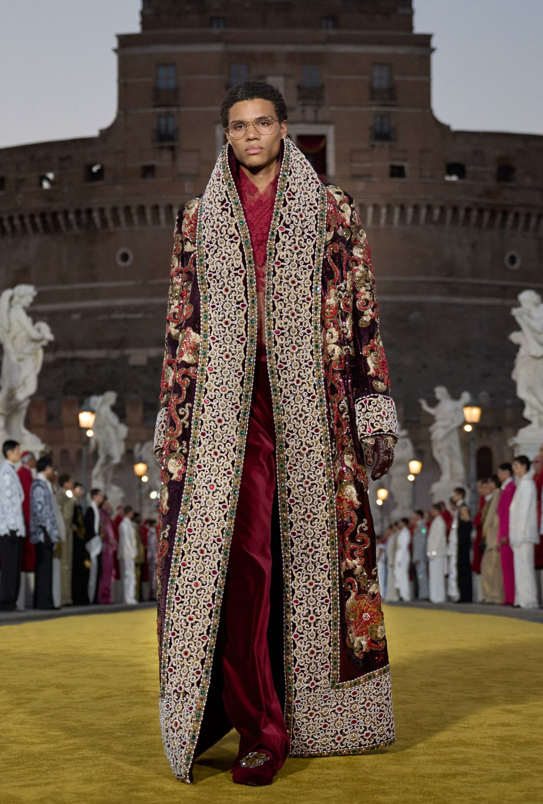 Dolce Gabbana Alta Sartoria 2025 高级牧师 Runway 杂志 02 (86)