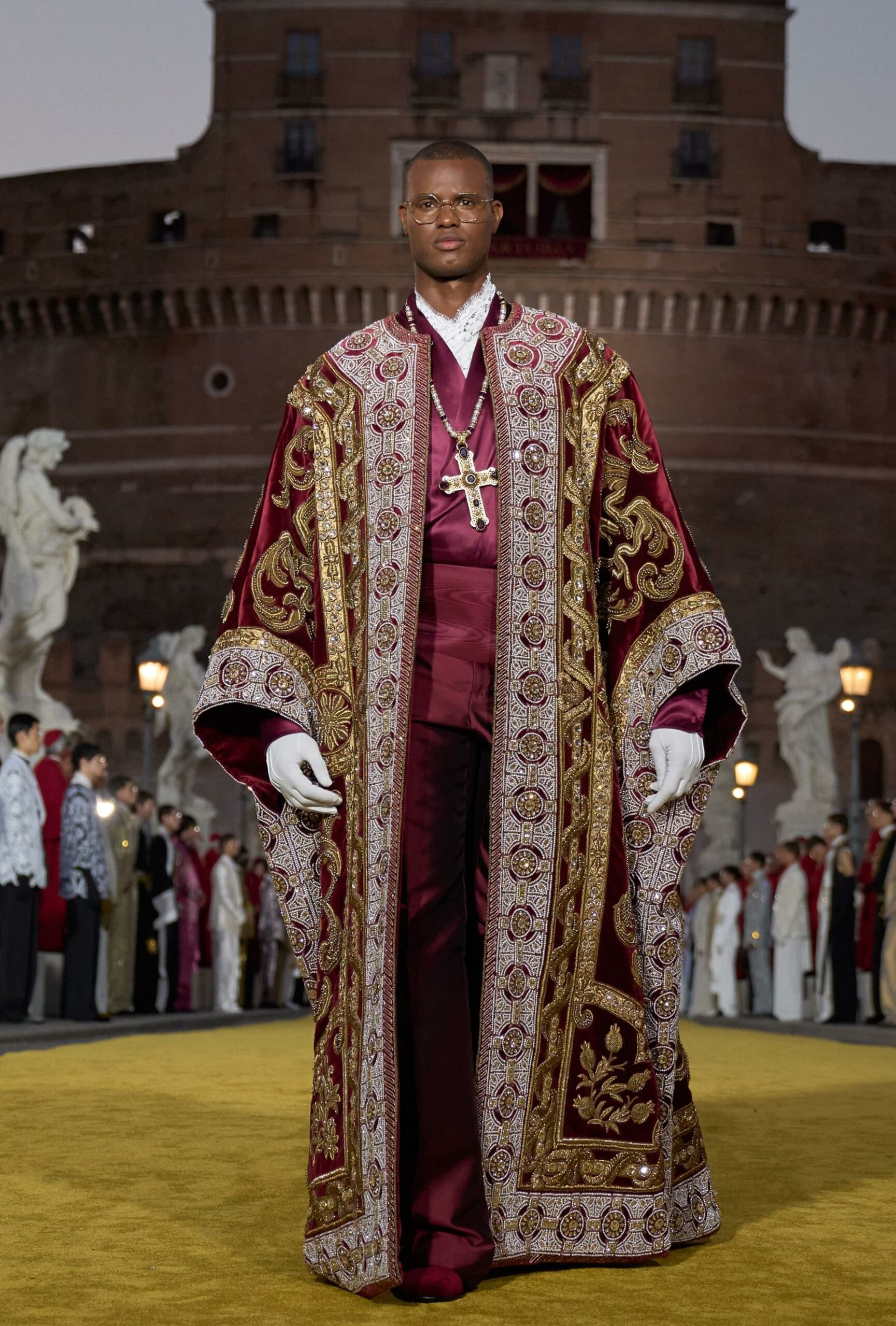 Dolce Gabbana Alta Sartoria 2025 高级牧师 Runway 杂志 02 (91)