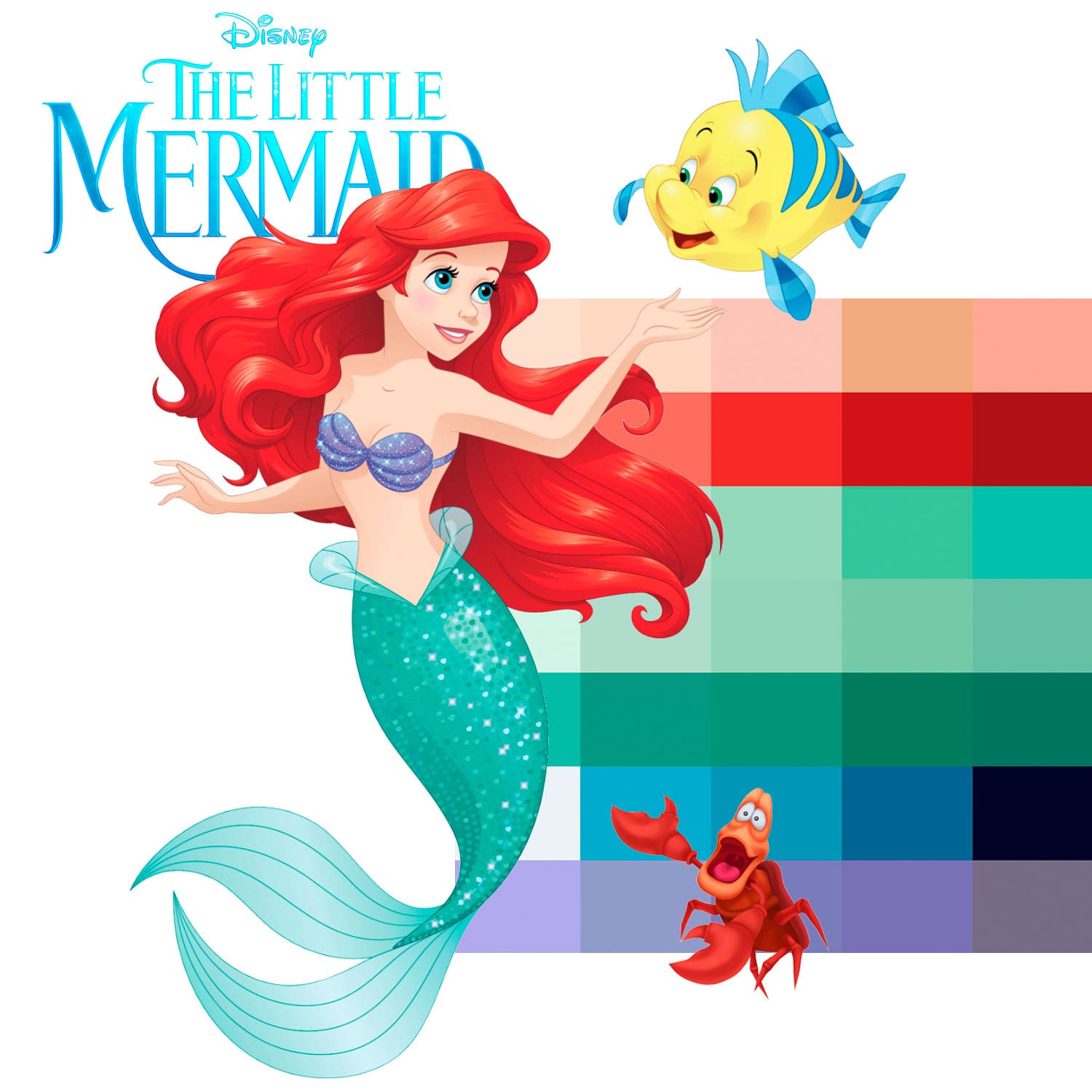 The Color Code of Walt Disney by Runway Magazine (12)