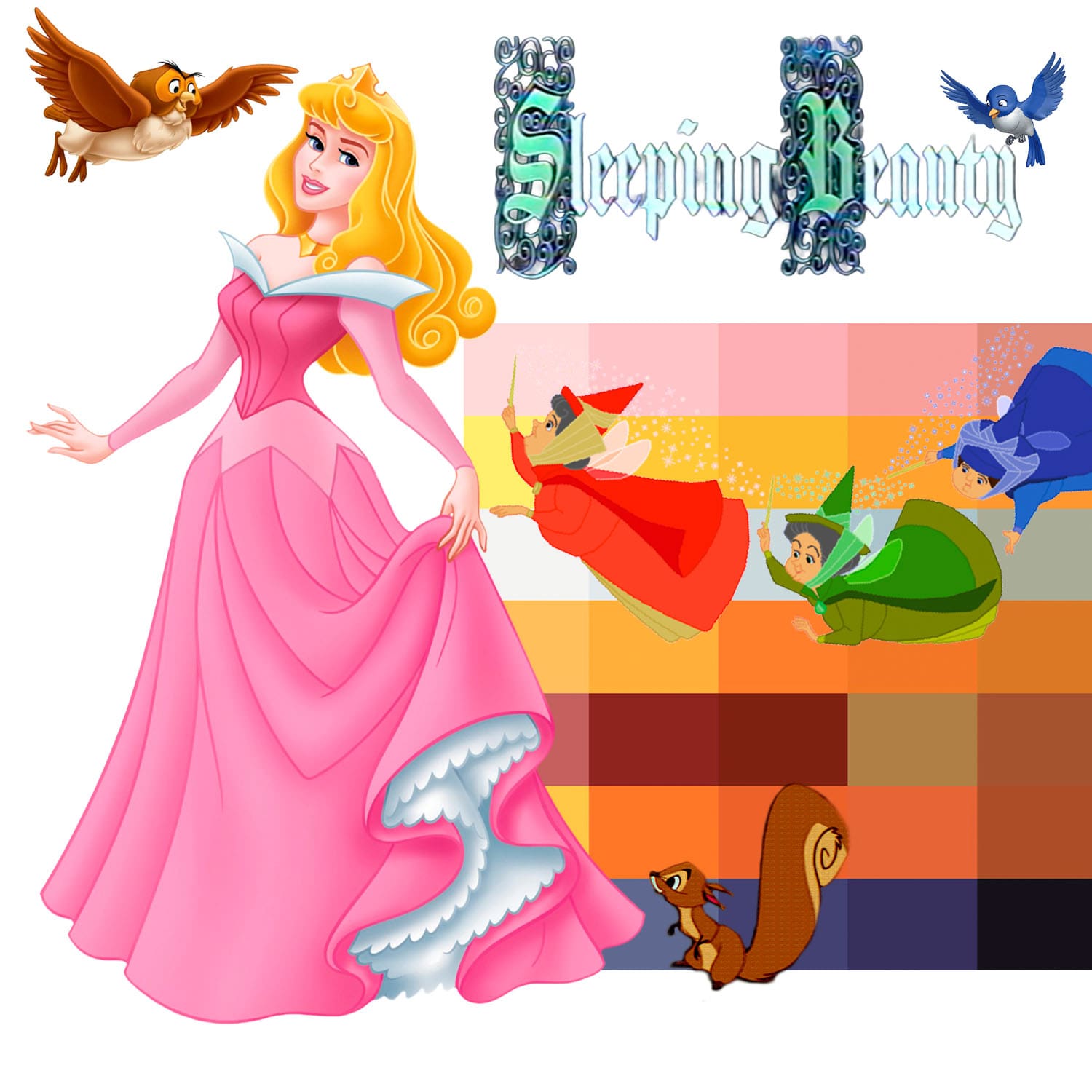 The Color Code of Walt Disney by Runway Magazine (13)