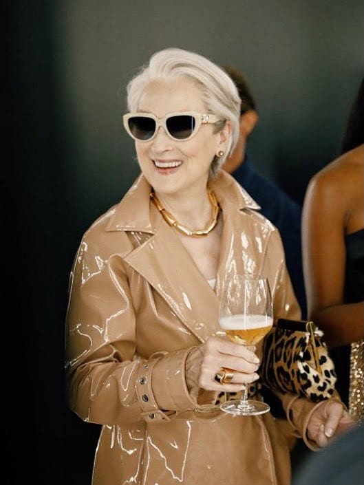 Meryl Streep and Stanley Tucci as Miranda Priestly and Nigel at Dolce&Gabbana 2026 show (6)