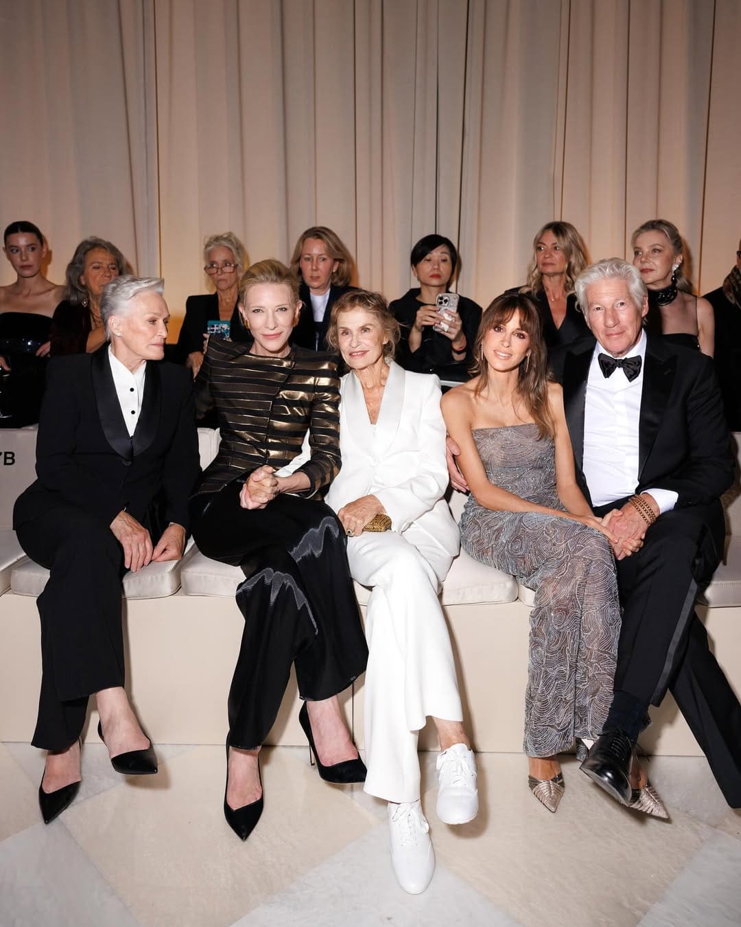 Stars at Giorgio Armani Spring Summer 2026 Runway Magazine (11)