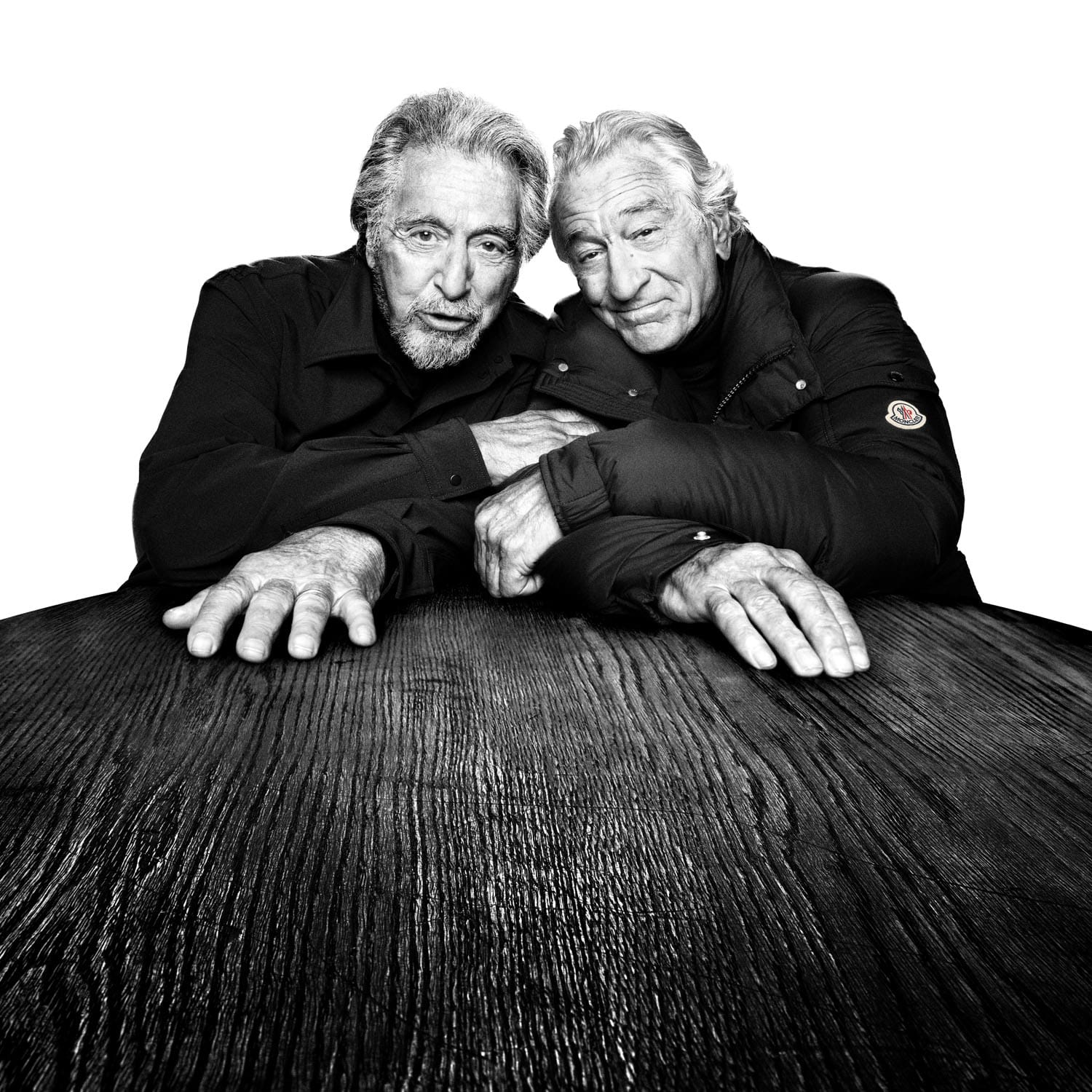 Robert De Niro and Al Pacino Moncler Runway Magazine (1)