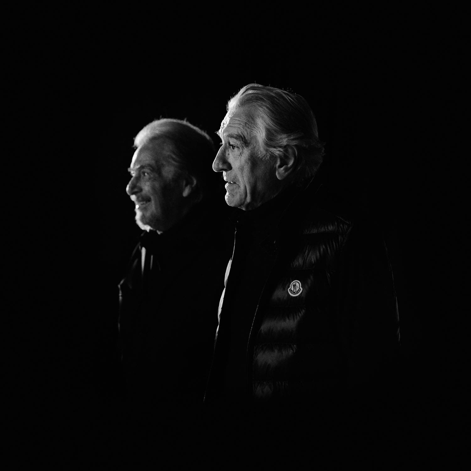 Robert De Niro and Al Pacino Moncler Runway Magazine (10)