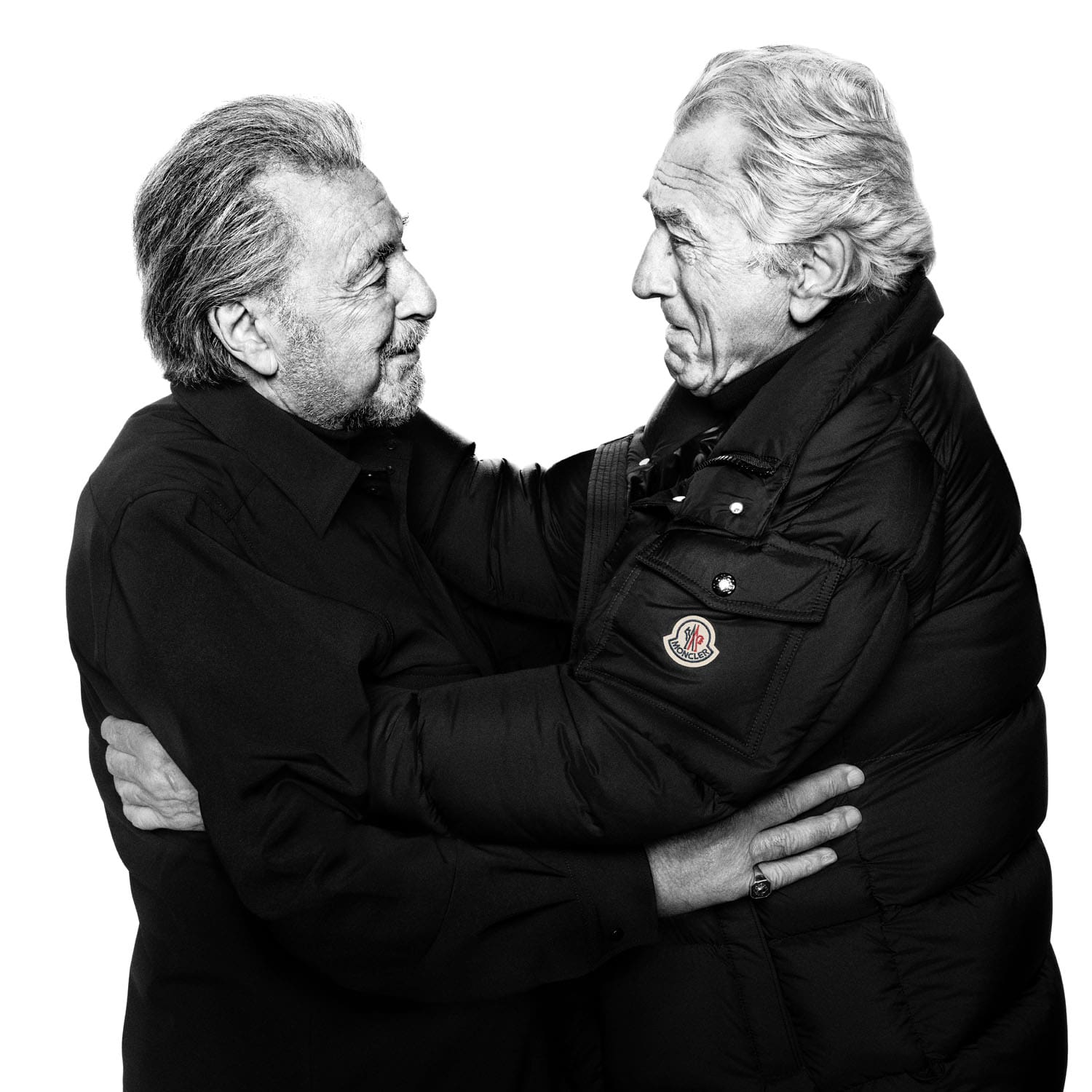 Robert De Niro and Al Pacino Moncler Runway Magazine (2)