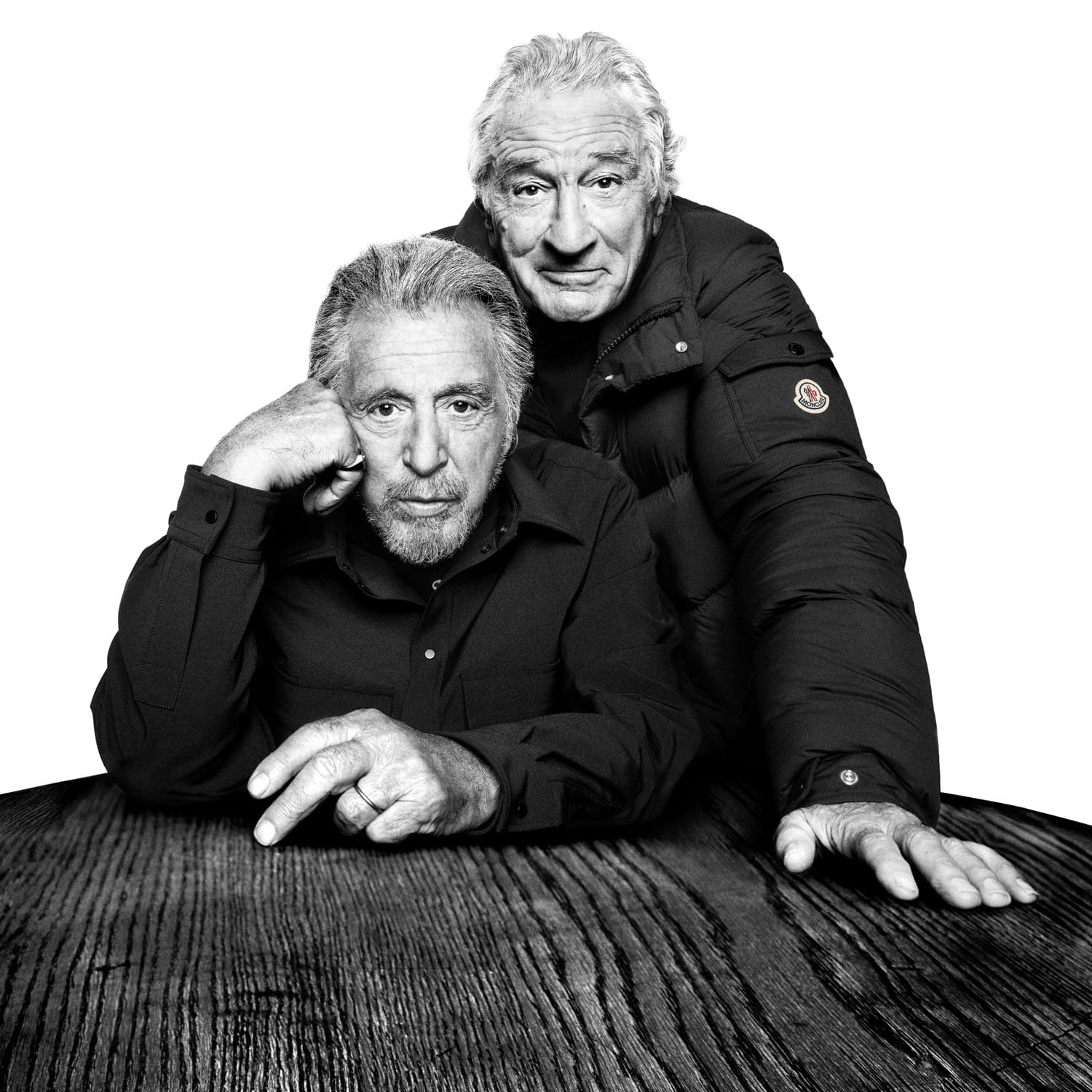 Robert De Niro and Al Pacino Moncler Runway Magazine (5)
