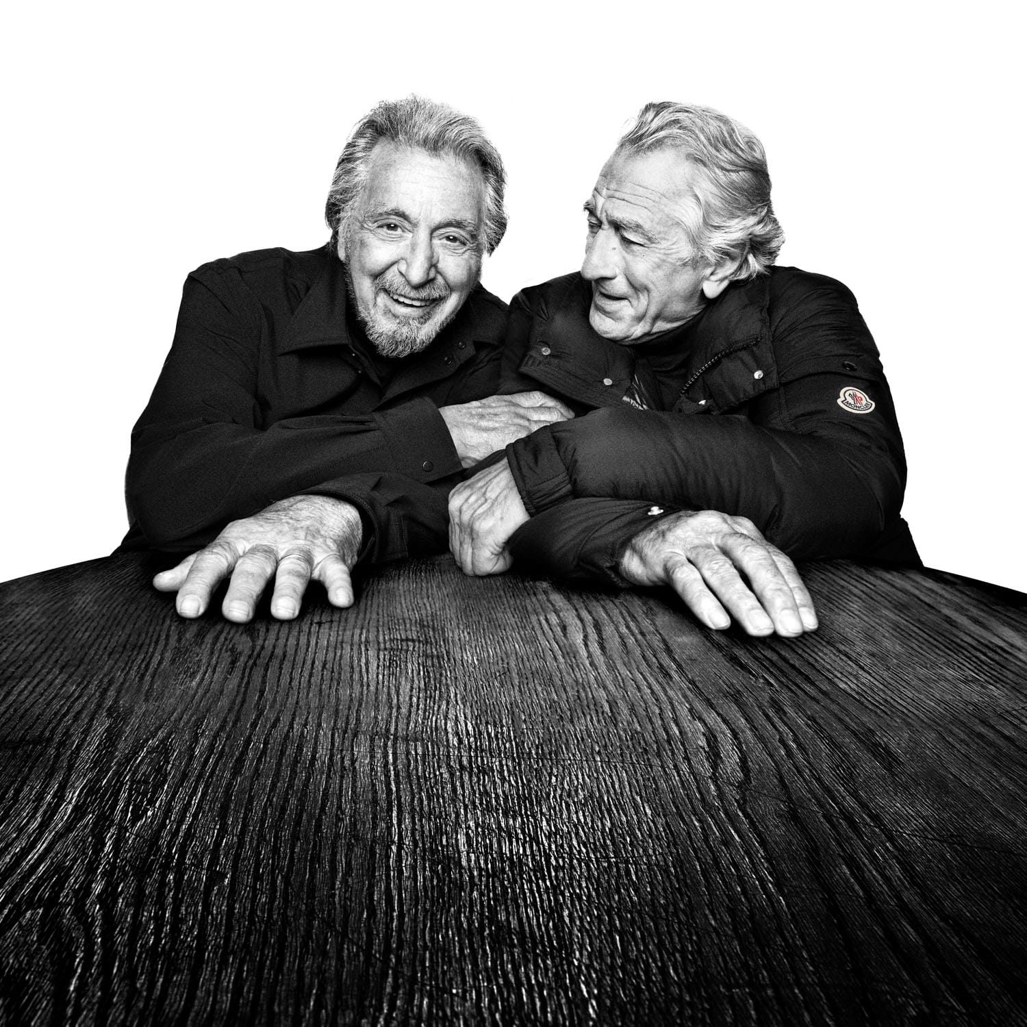 Robert De Niro and Al Pacino Moncler Runway Magazine (7)