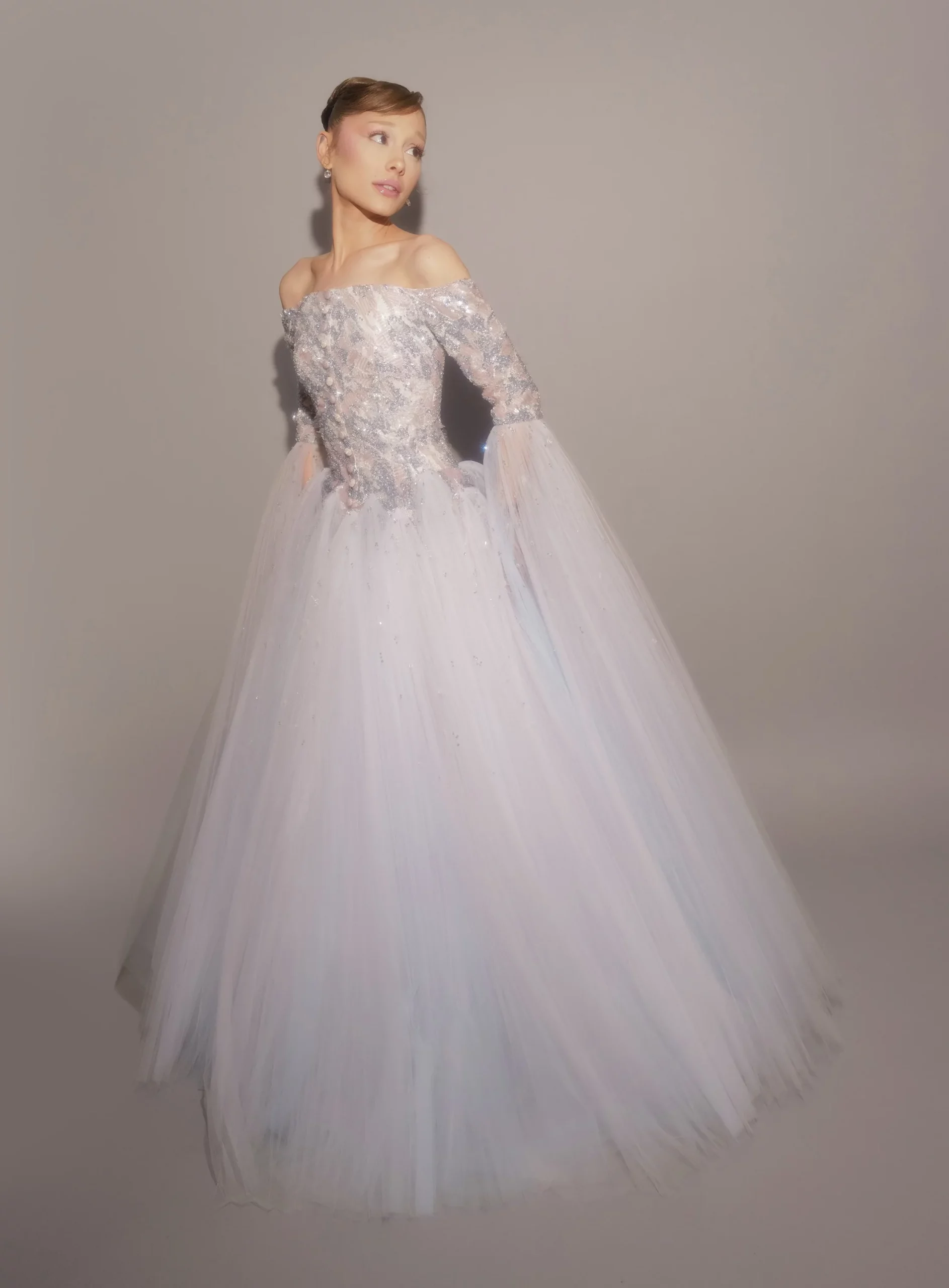 2 Ariana Grande in custom Thom Browne Singapore premiere Wicked For Good