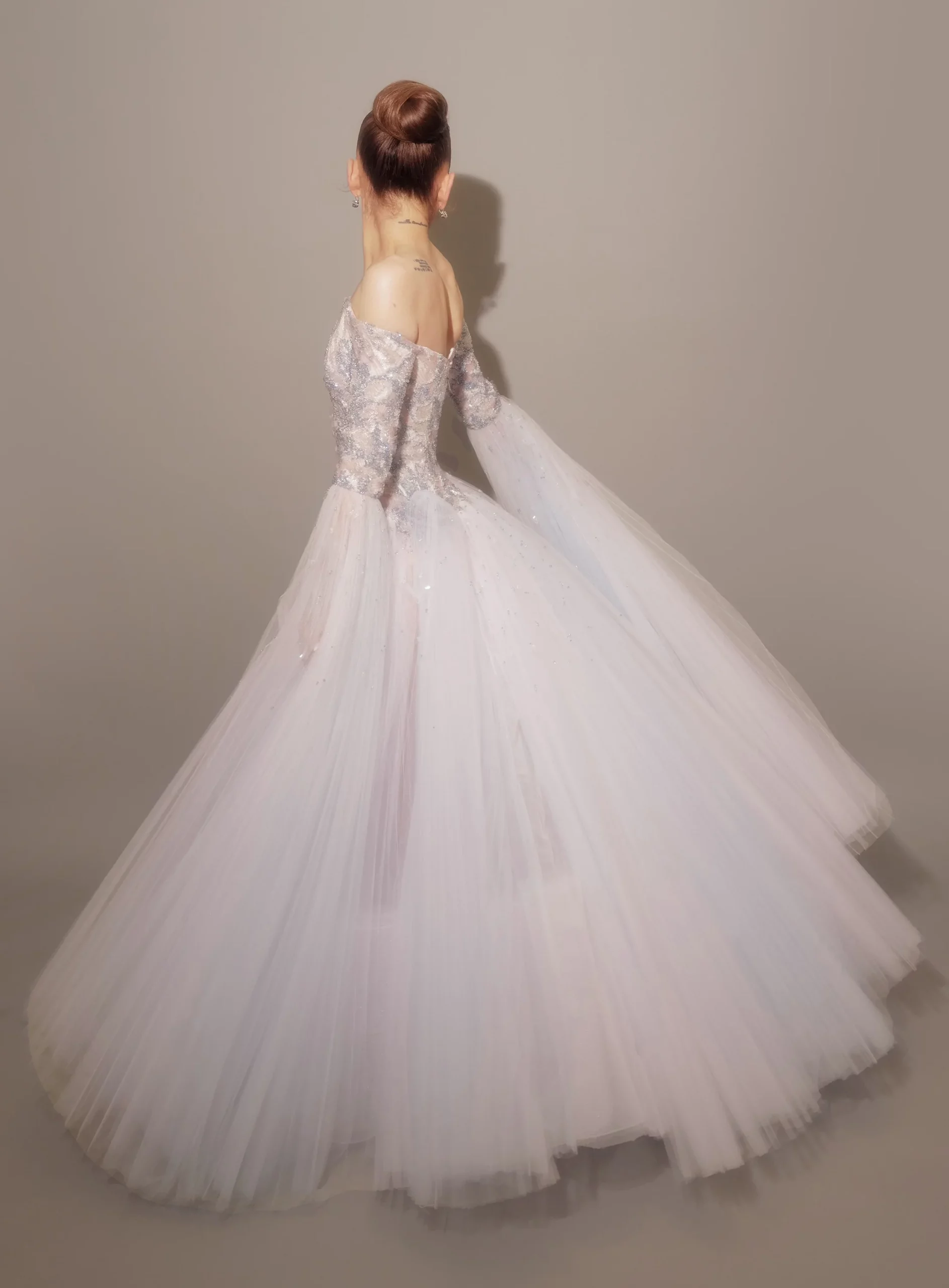 5 Ariana Grande in custom Thom Browne Singapore premiere Wicked For Good