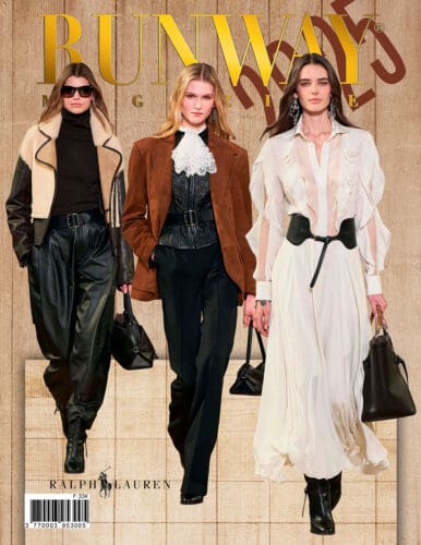 Runway Magazine 2025 Cover Ralph Lauren Fall Winter 2025 2026