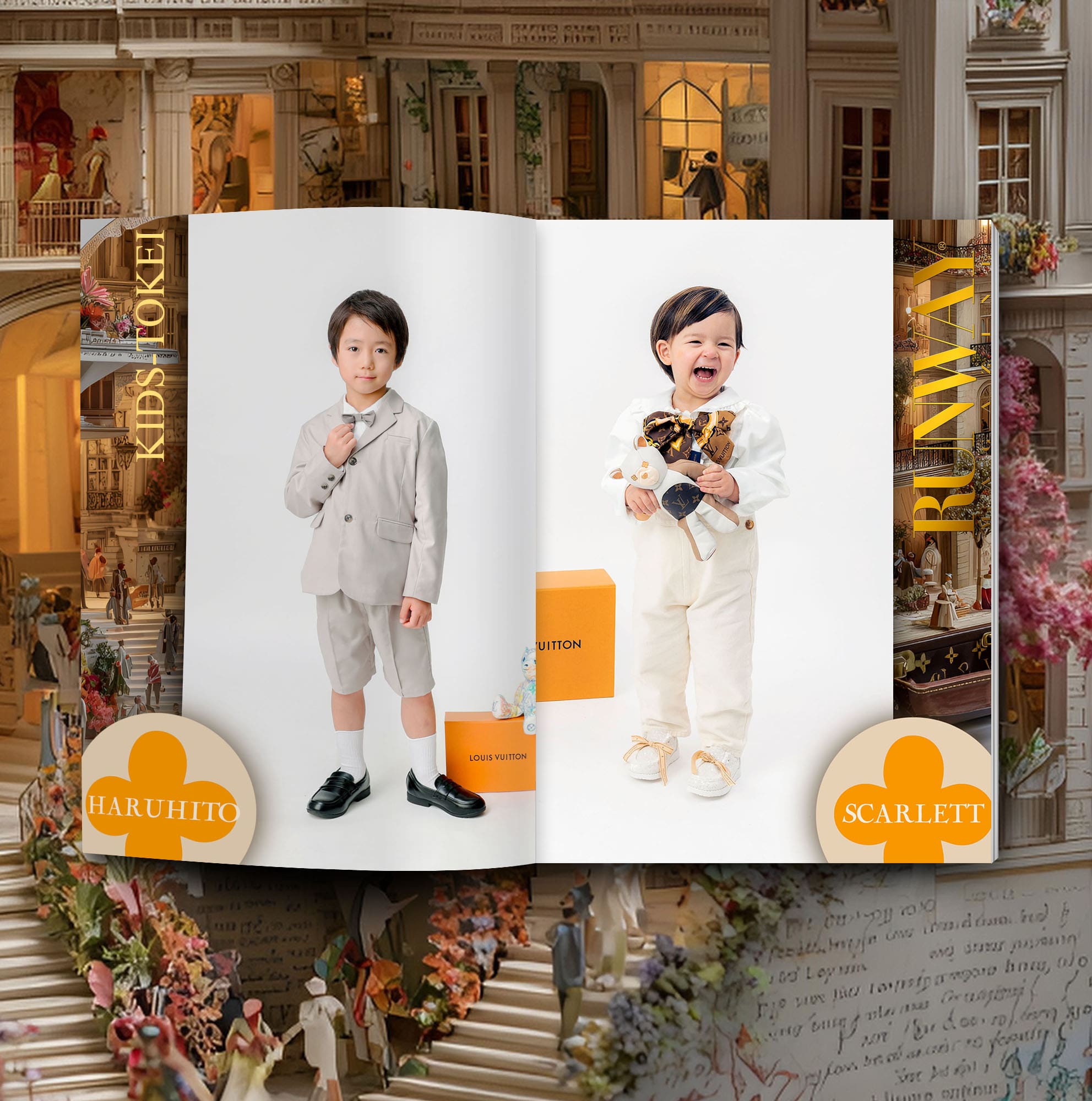 08 Kids Tokei on Runway Magazine Vol11 2025