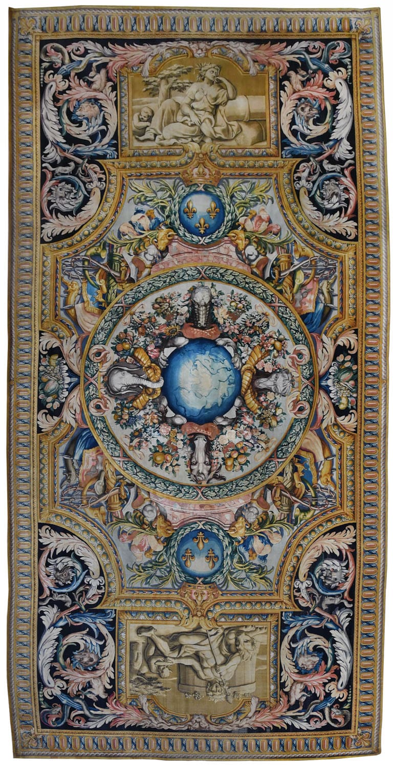 2 46e Tapis de la Grande Galerie du Louvre, La Terre © Mobilier national Isabelle Bideau 300dpi