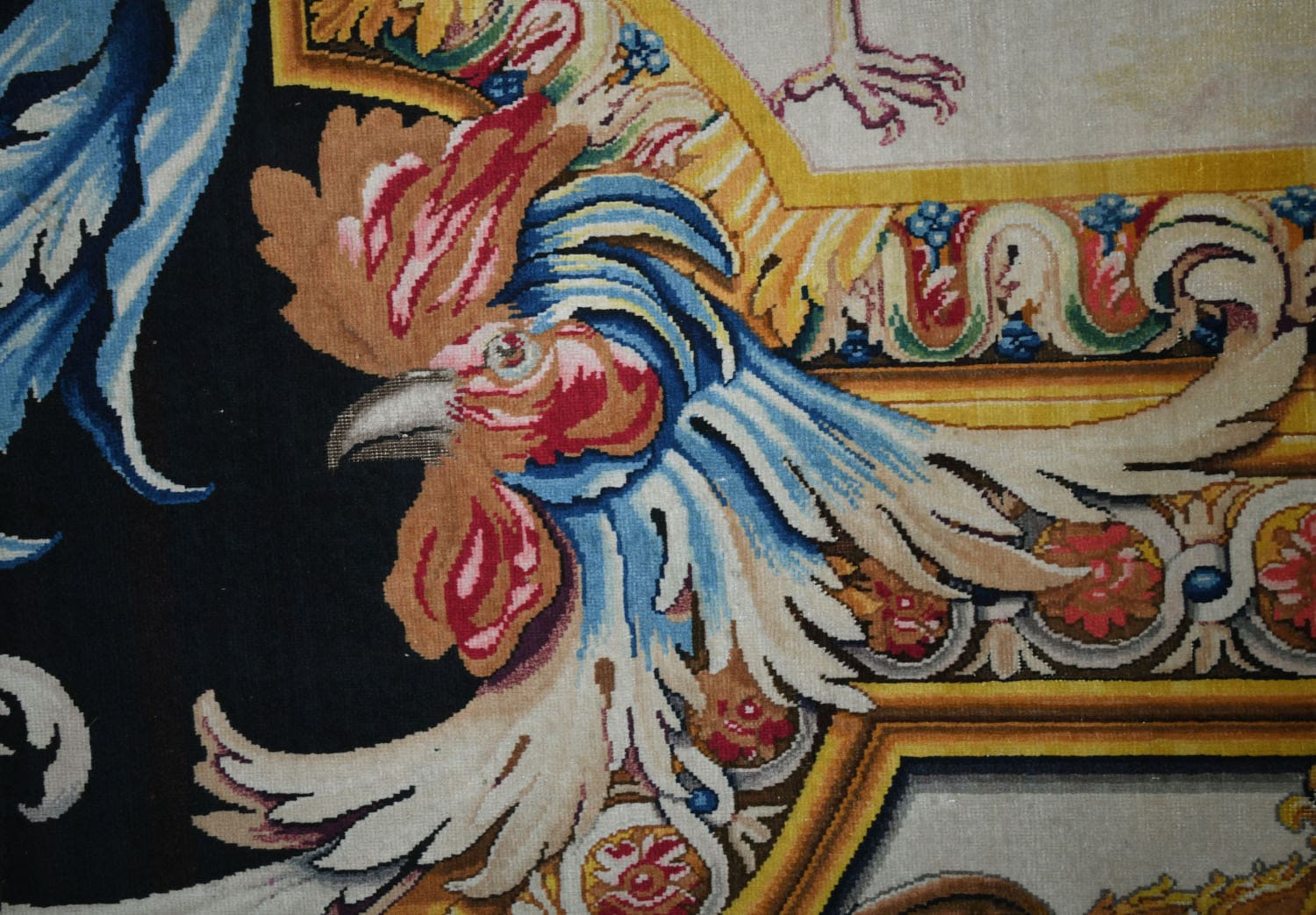 22 Тет-де-Кок, деталь La Vigilance, 68 касаний © Mobilier national Isabelle Bideau 300dpi