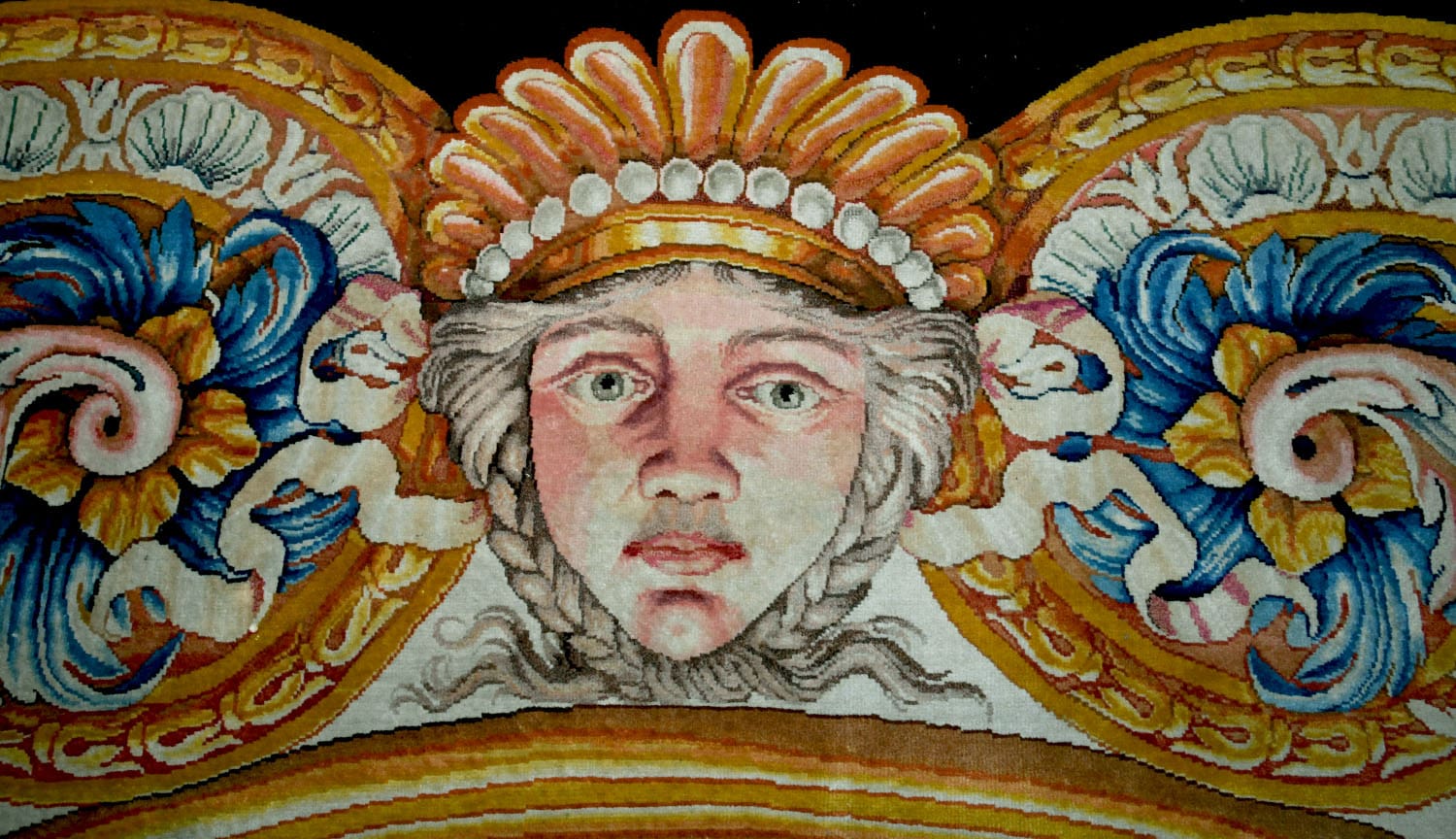 25 маскарон, деталь из 13 касаний © Mobilier national Isabelle Bideau, 300dpi