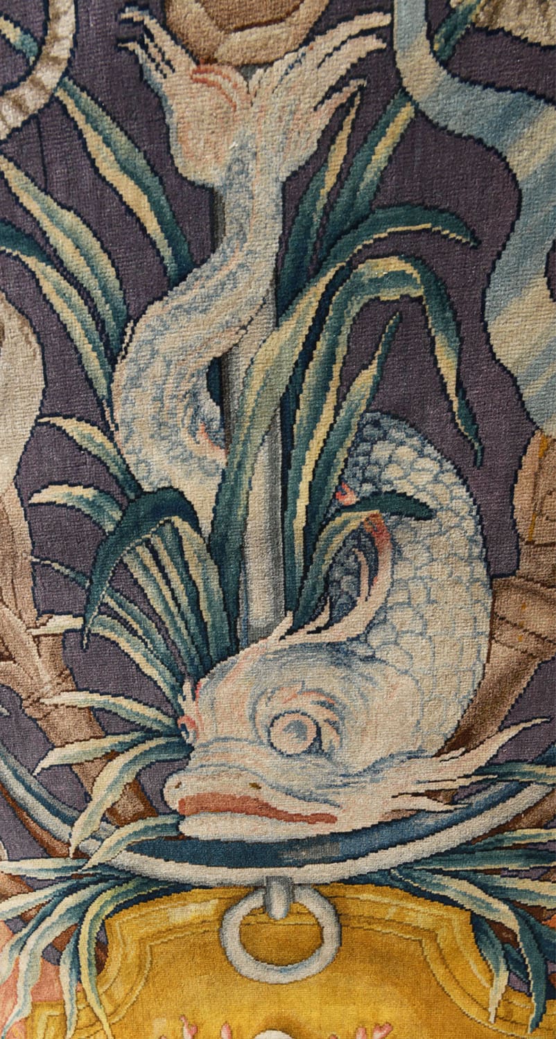 28 Дофин, деталь 19-го таписа © Mobilier national Isabelle Bideau 300dpi