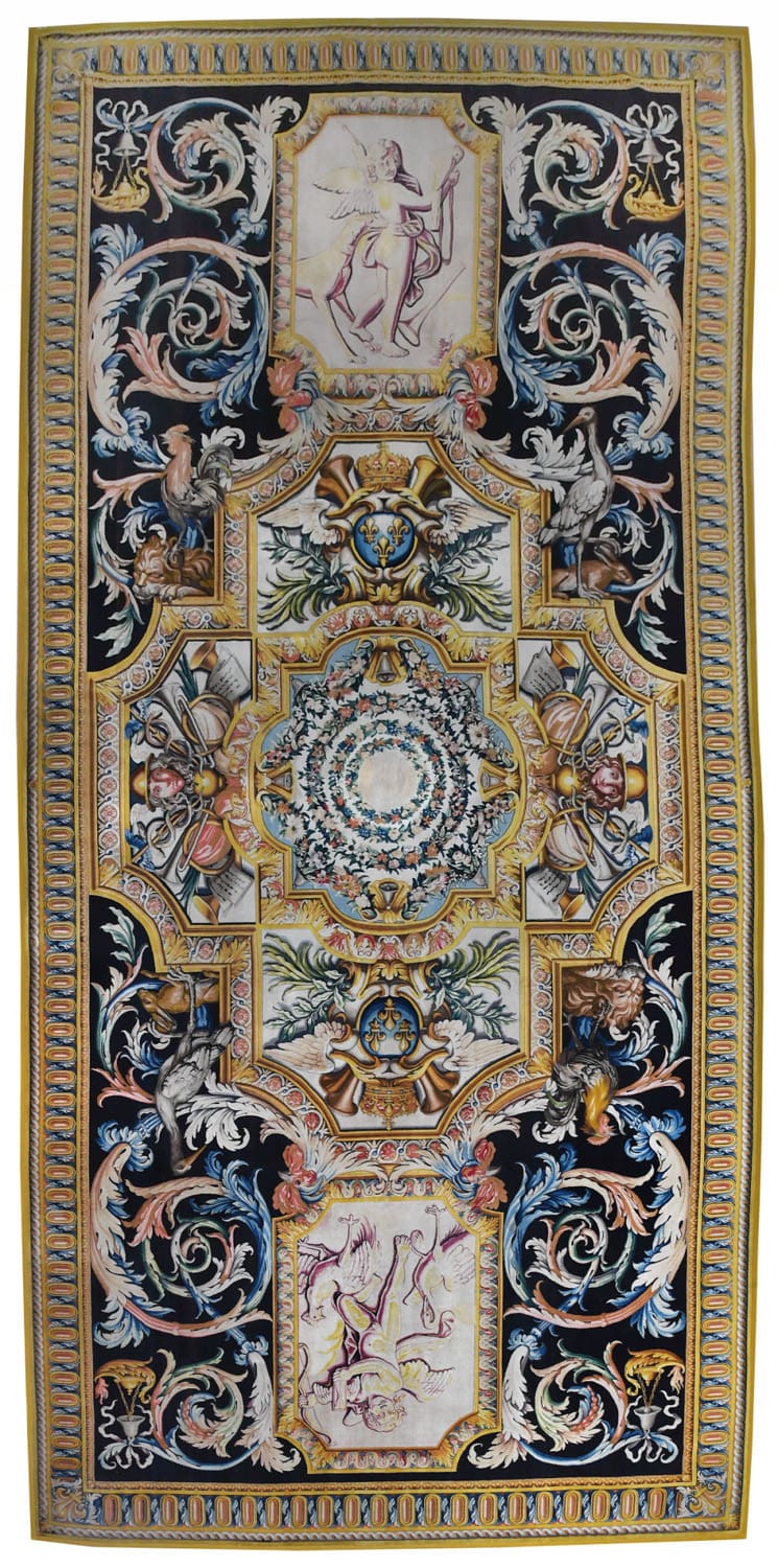 5 68e Tapis de la Grande Galerie du Louvre, la Vigilance © Mobilier national Isabelle Bideau 300dpi