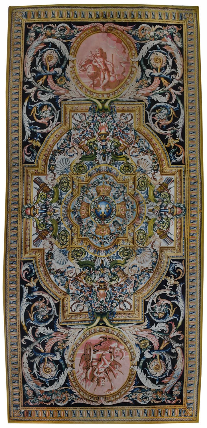 6 58e Tapis de la Grande Galerie du Louvre, L'Amour © Mobilier national Isabelle Bideau 300dpi