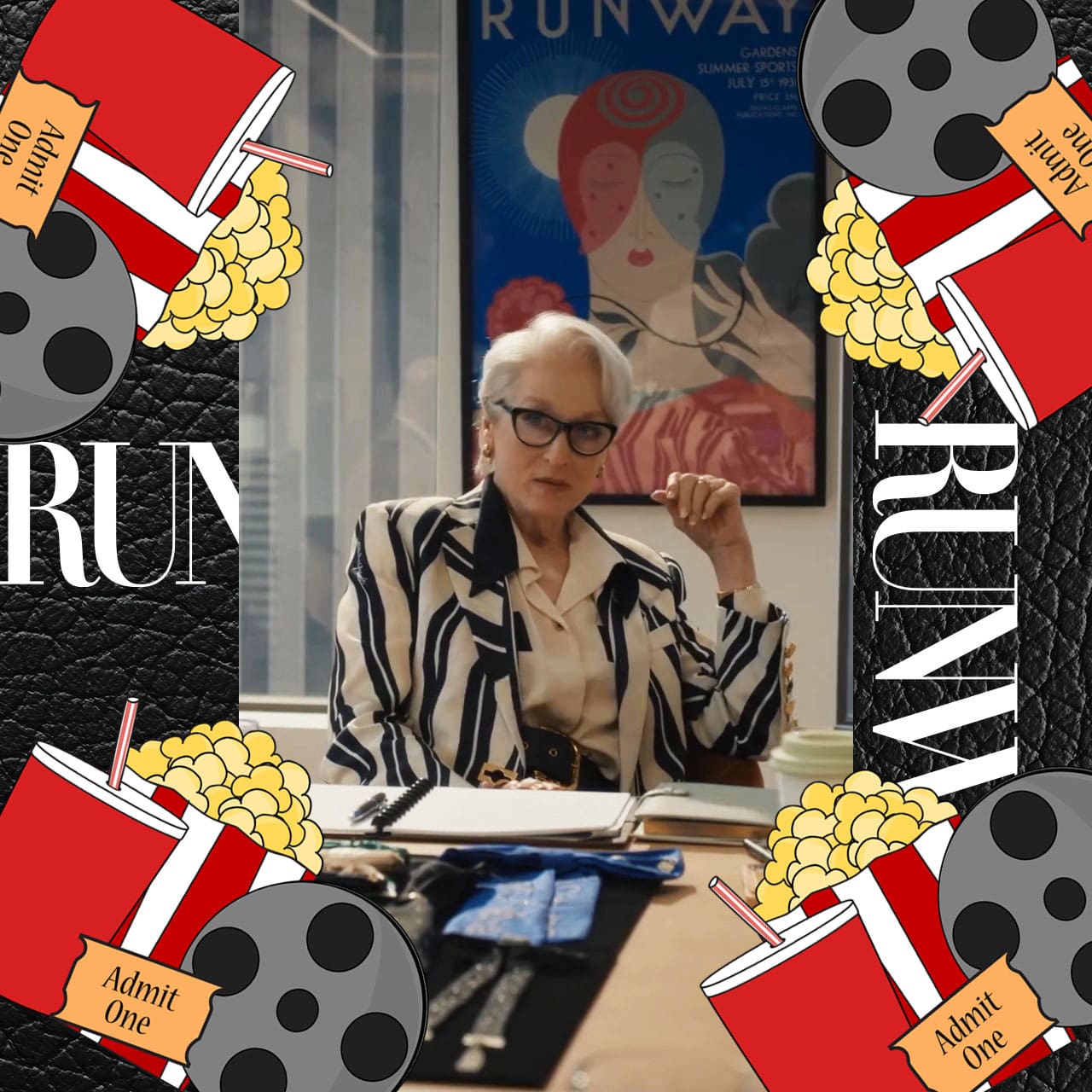 Фильм «Дьявол носит Prada 2» выходит в кинотеатрах 1 мая. Приобретайте билеты прямо сейчас! Runway Журнал 03