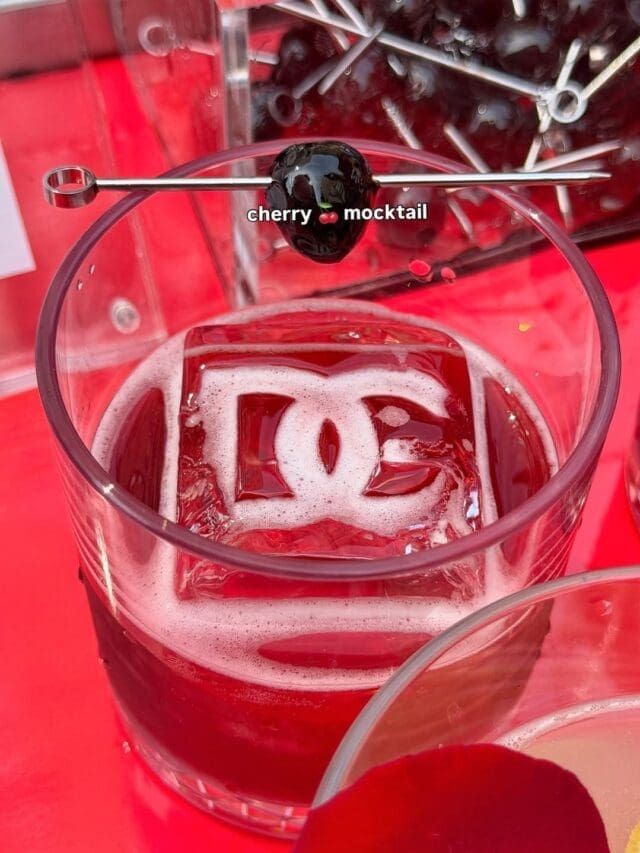 Dolce & Gabbana Cherry Glaze Bar Pop-Up New York Lounge